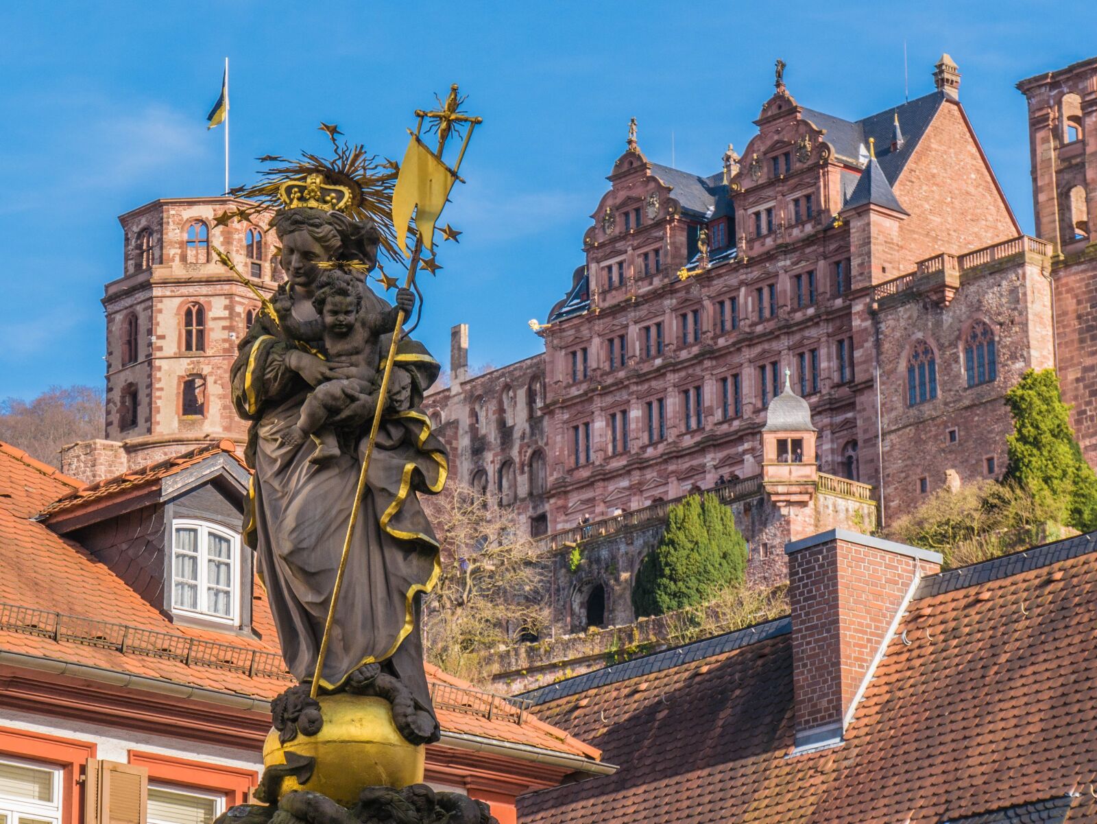 Panasonic DMC-G81 sample photo. Heidelberg, heidelberger schloss photography