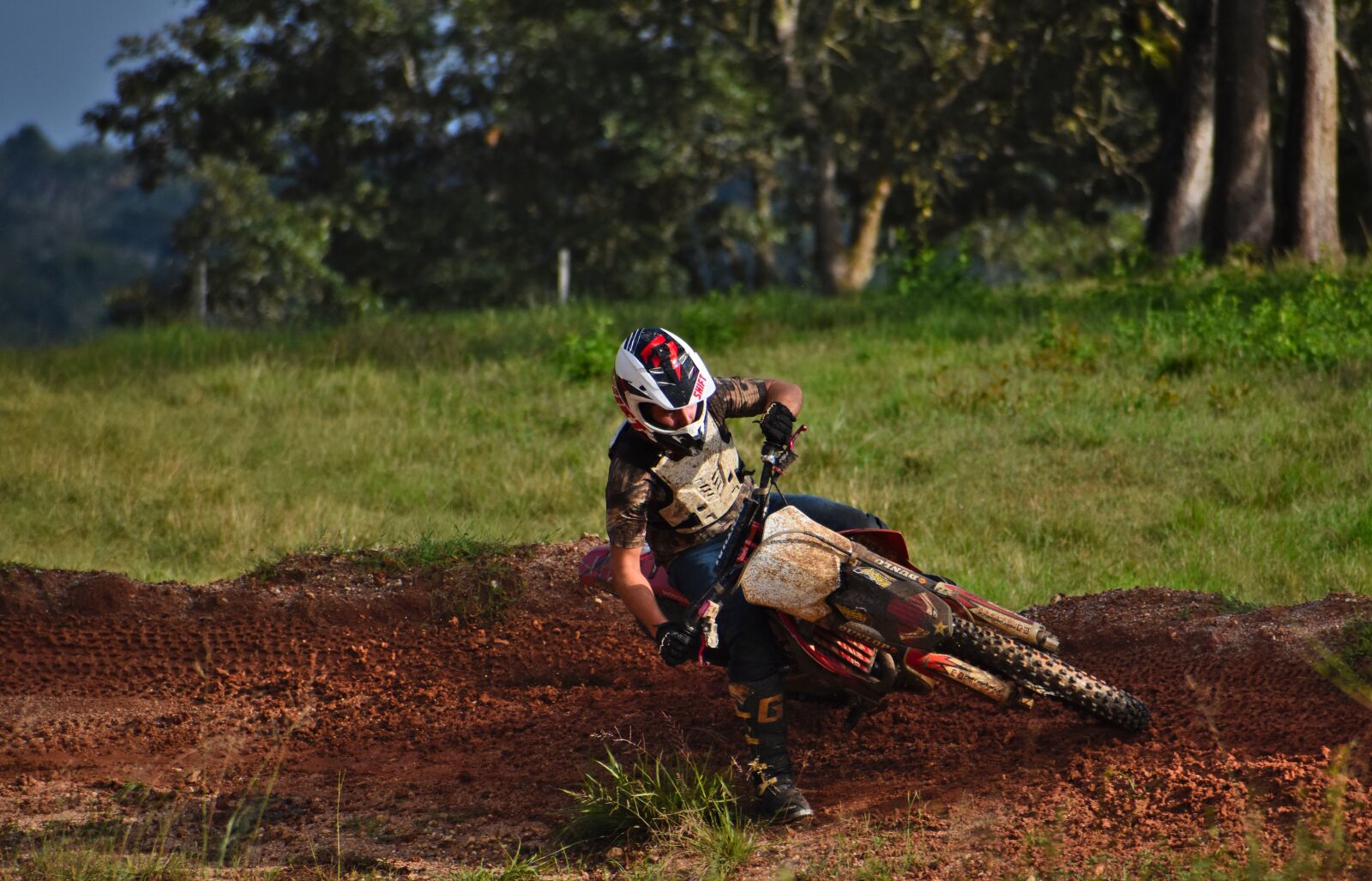 Nikon D7200 sample photo. Speed curve, corner, bike photography