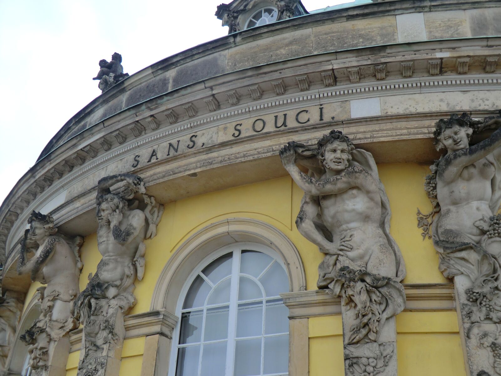 CASIO EX-H5 sample photo. Sanssouci, rococo, german photography