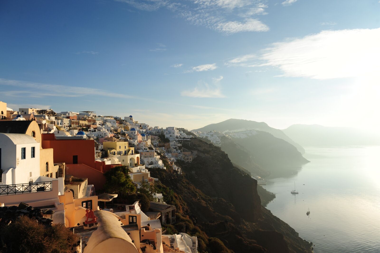 Nikon D700 sample photo. Santorini, greece, the aegean photography