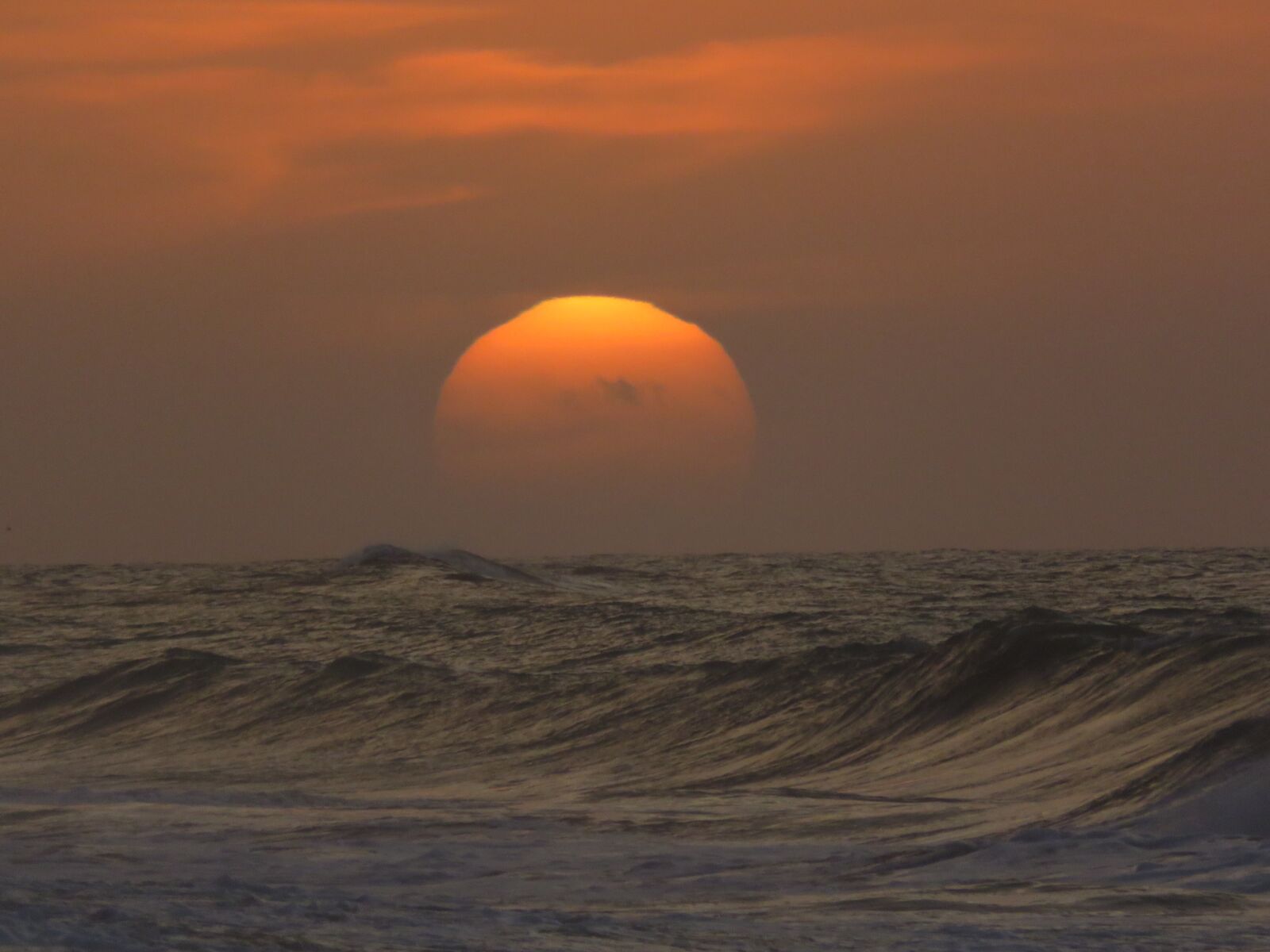 Canon PowerShot SX700 HS sample photo. Sunset, sun, sea photography