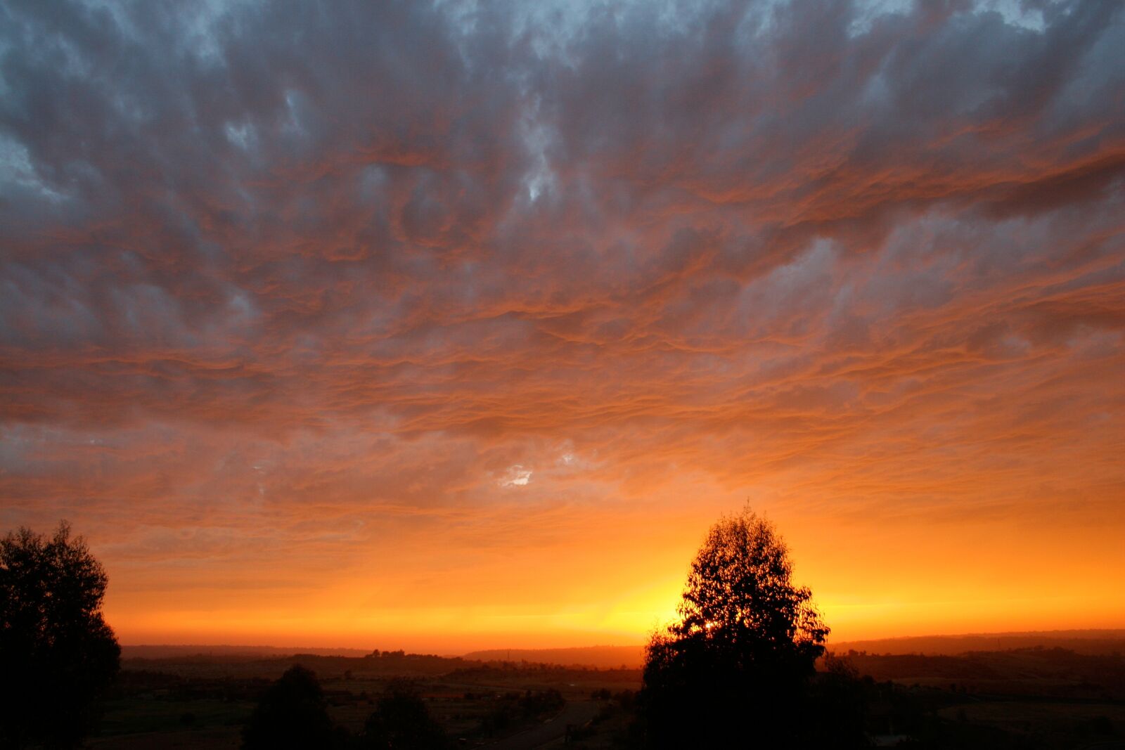 Canon EOS 20D sample photo. Sunset, sky, fire photography