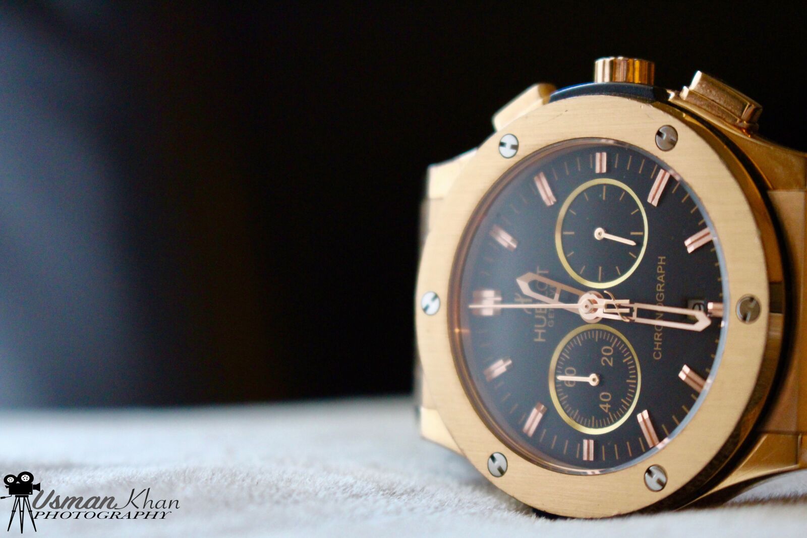 Canon EOS 700D (EOS Rebel T5i / EOS Kiss X7i) + Canon EF-S 18-55mm F3.5-5.6 IS STM sample photo. Hublot, luxury watches, luxury photography