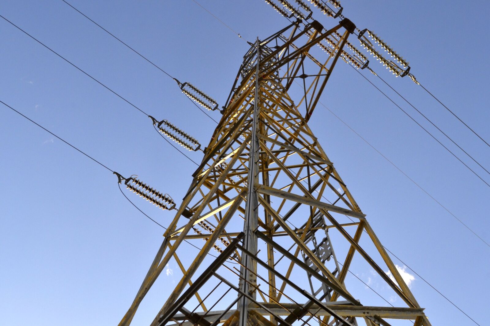 Nikon D3100 sample photo. Electrical, sky, power photography