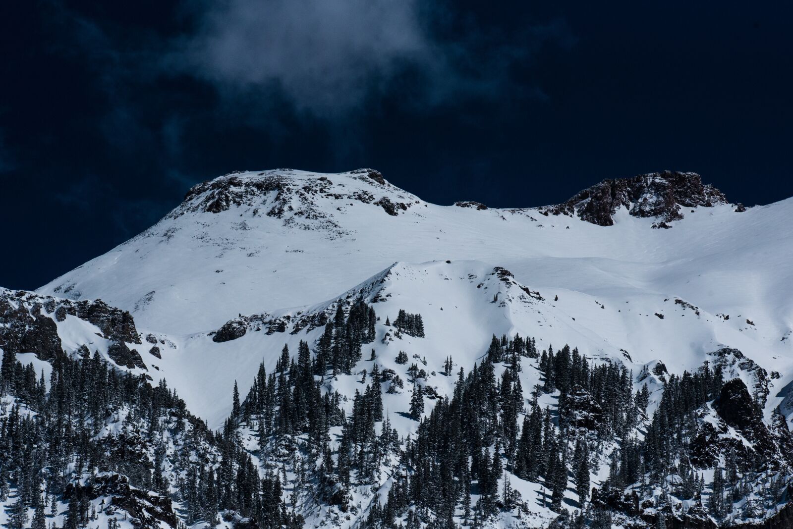 Nikon D750 sample photo. Cold, mountain, snow photography