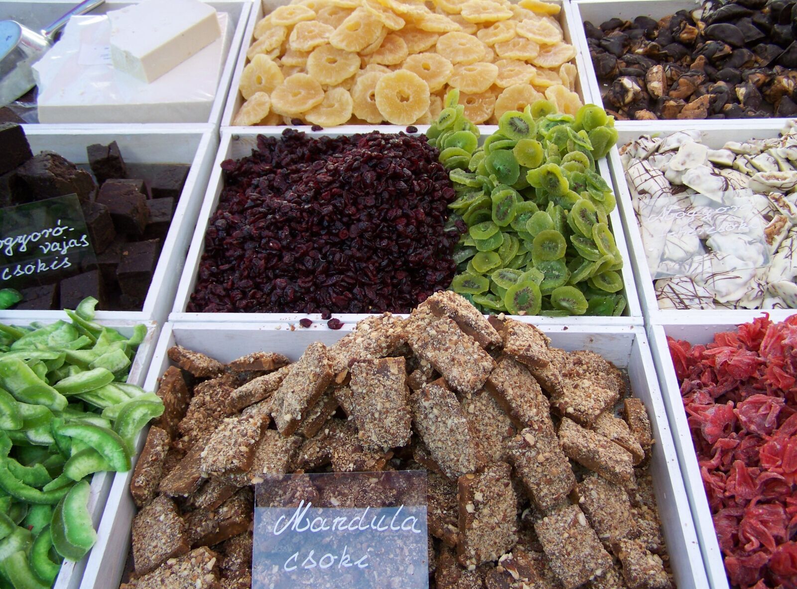 Kodak EASYSHARE ZD710 ZOOM DIGITAL CAMERA sample photo. Sweets, dried fruit, food photography