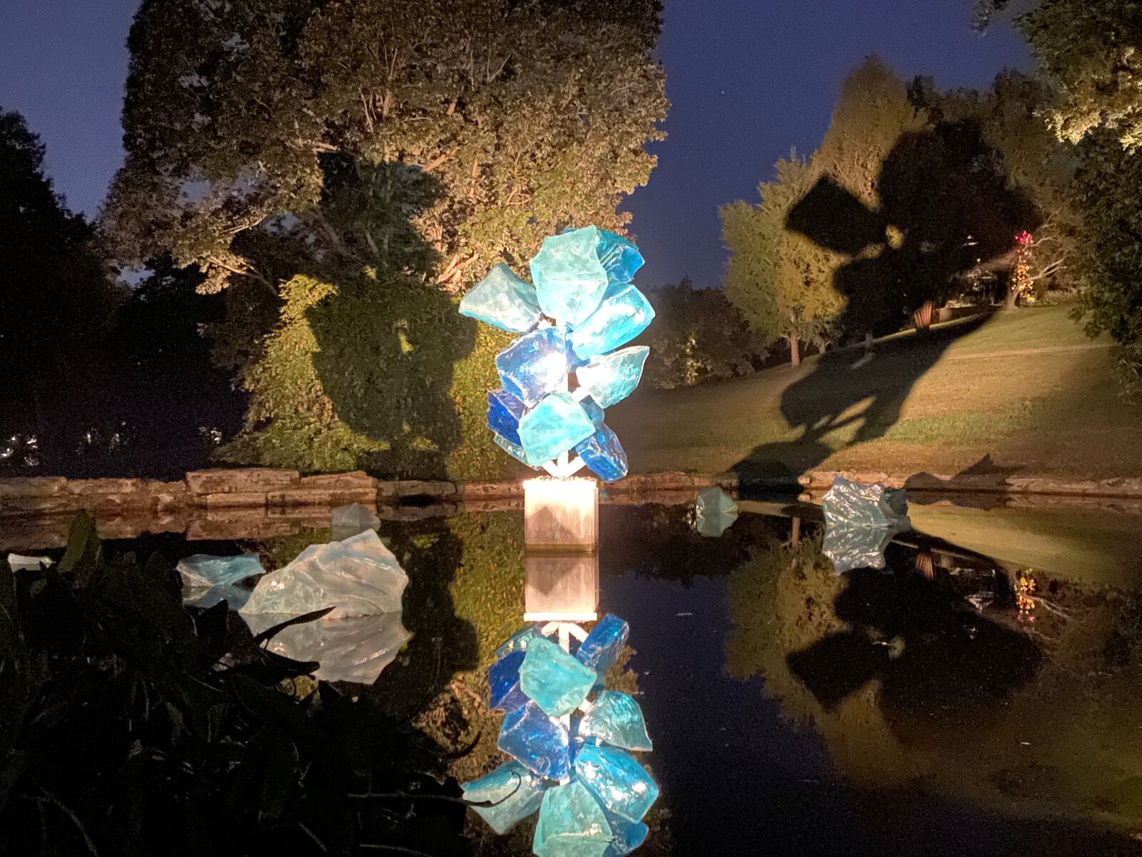 Apple iPhone 11 sample photo. Chihuly, reflections, glass photography
