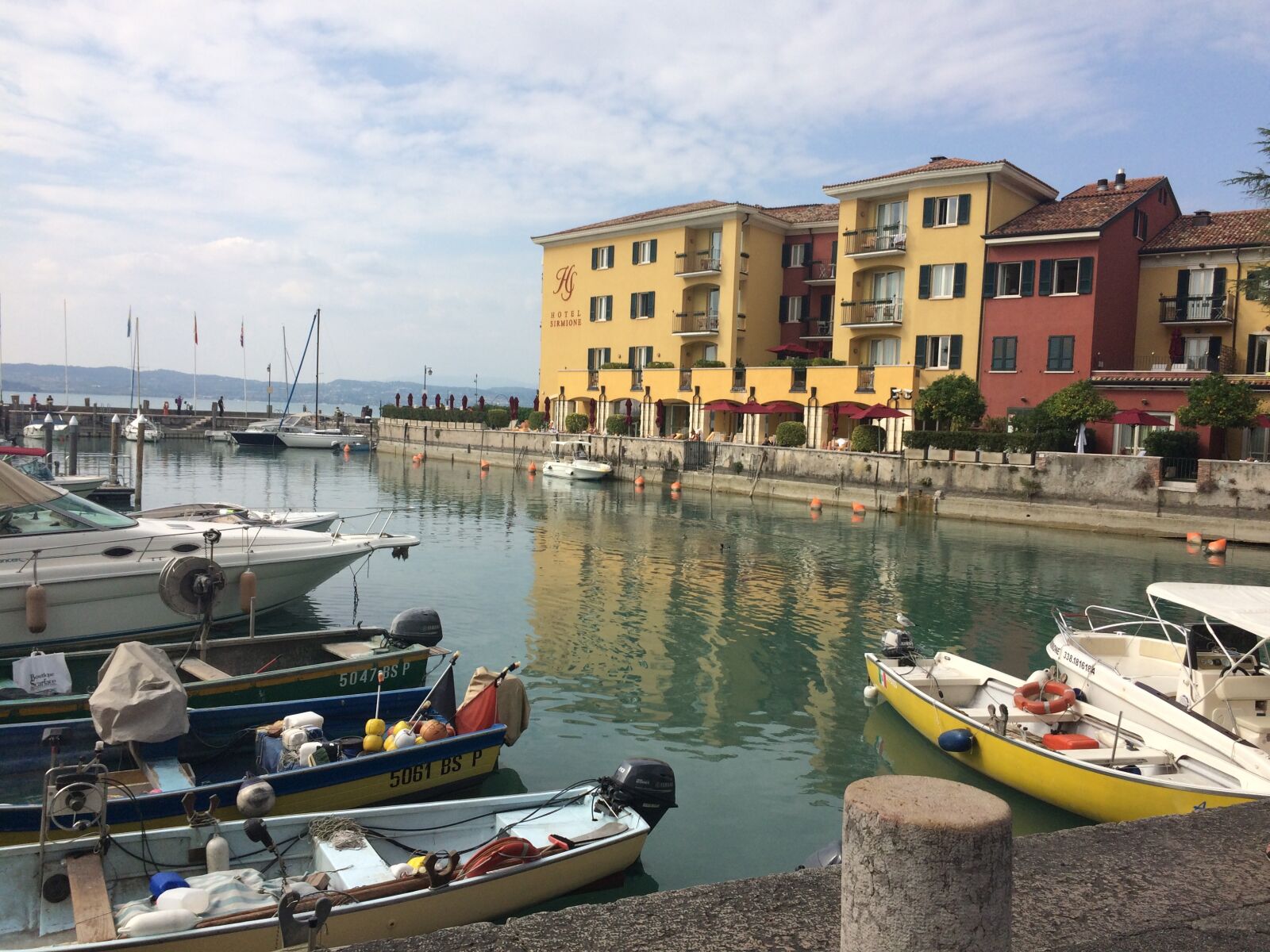 Apple iPhone 5s sample photo. Sirmione, landscape, porto photography
