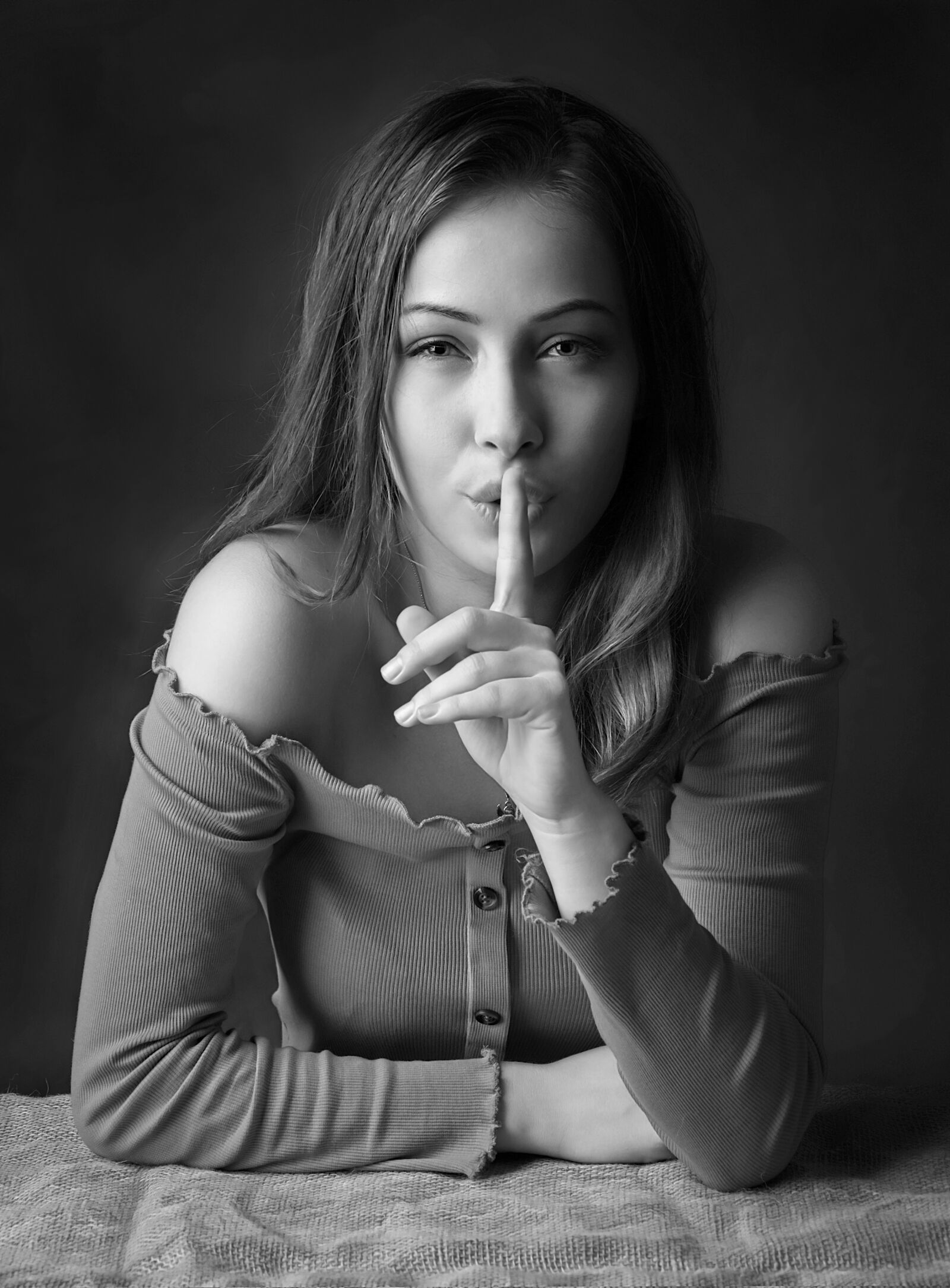 Nikon D7000 sample photo. Girl, mystery, the silence photography
