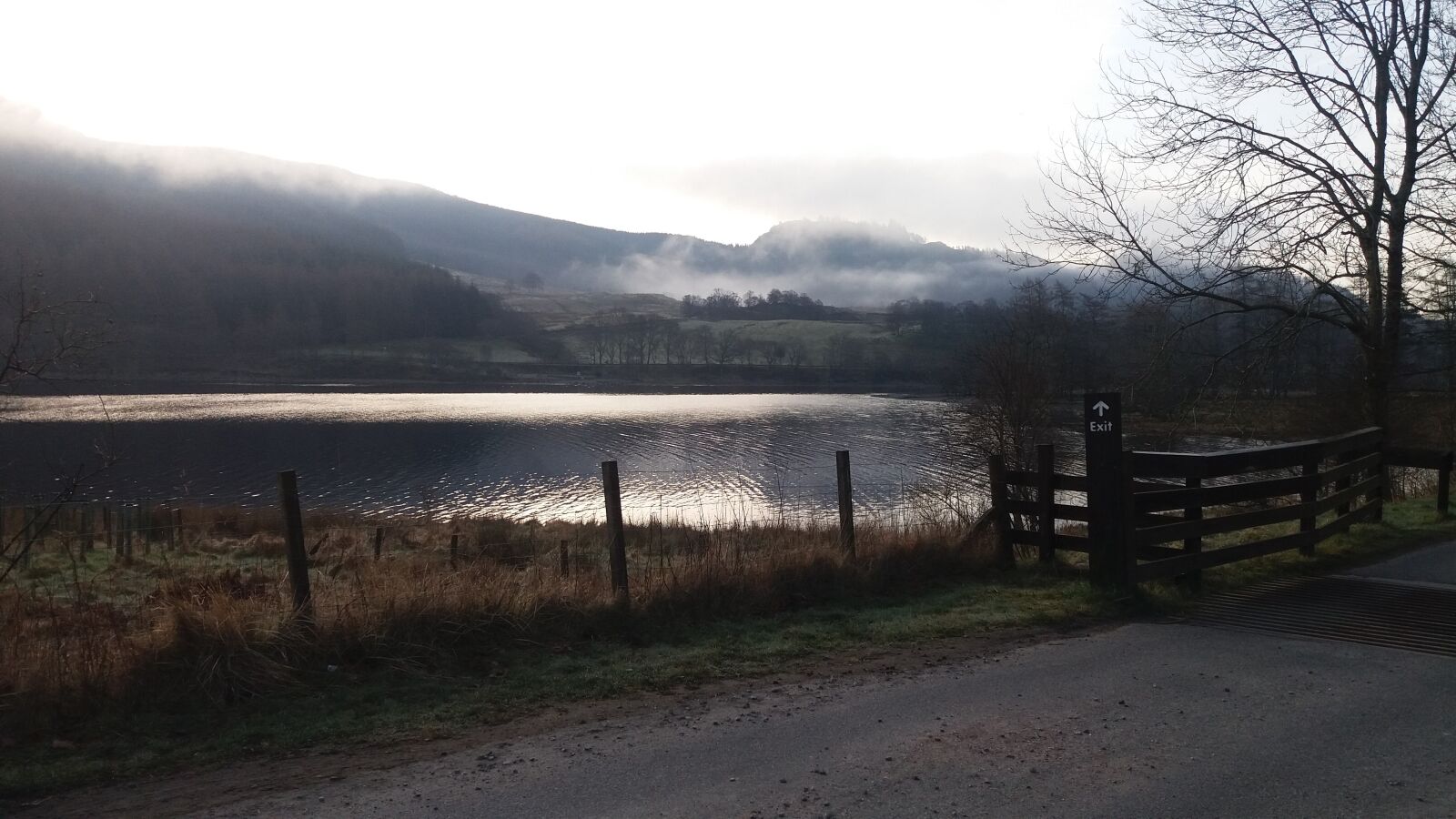 Samsung Galaxy J5 sample photo. Mist, scotland, rural photography