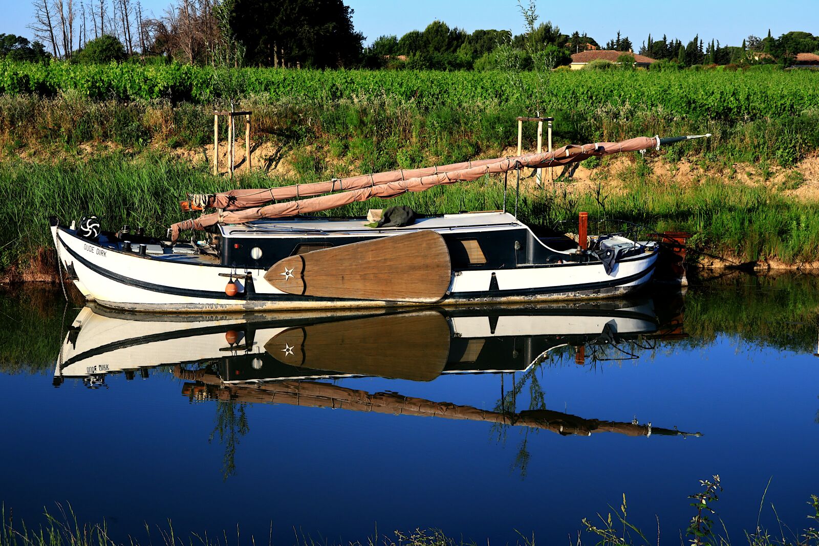 Canon PowerShot G1 X Mark III sample photo. Canal du midi, boat photography