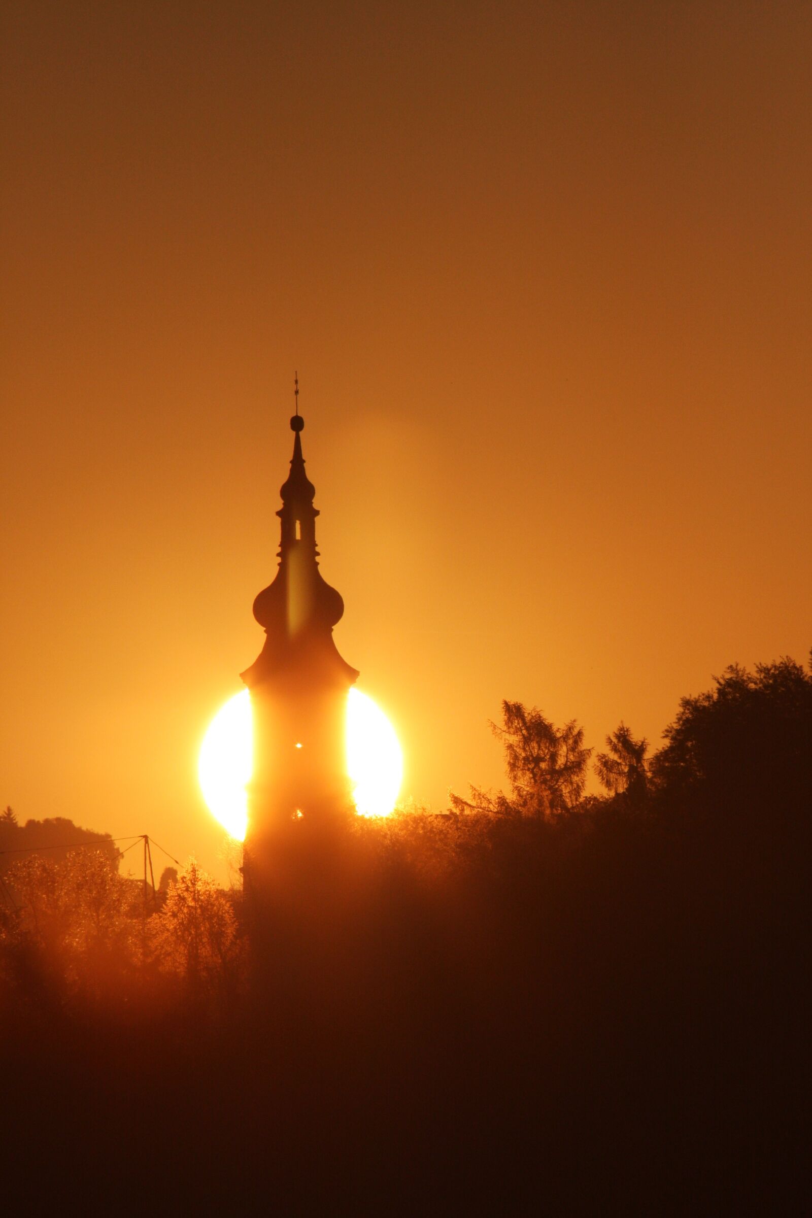 Canon EOS 40D sample photo. Sunset, night crane, sky photography