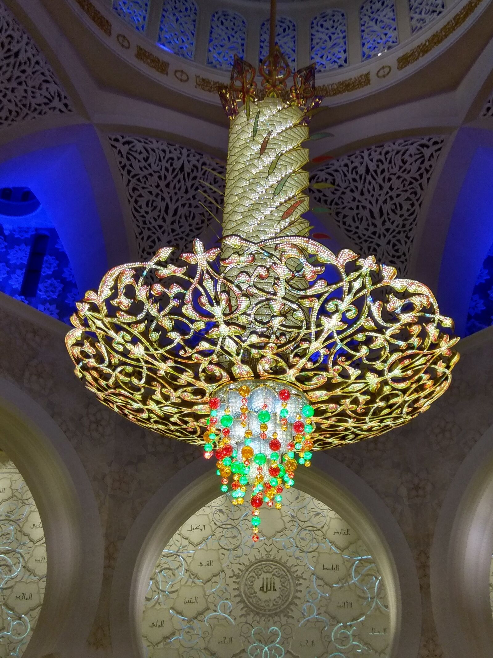 Xiaomi Redmi Note 4 sample photo. Chandelier, dubai, sights photography