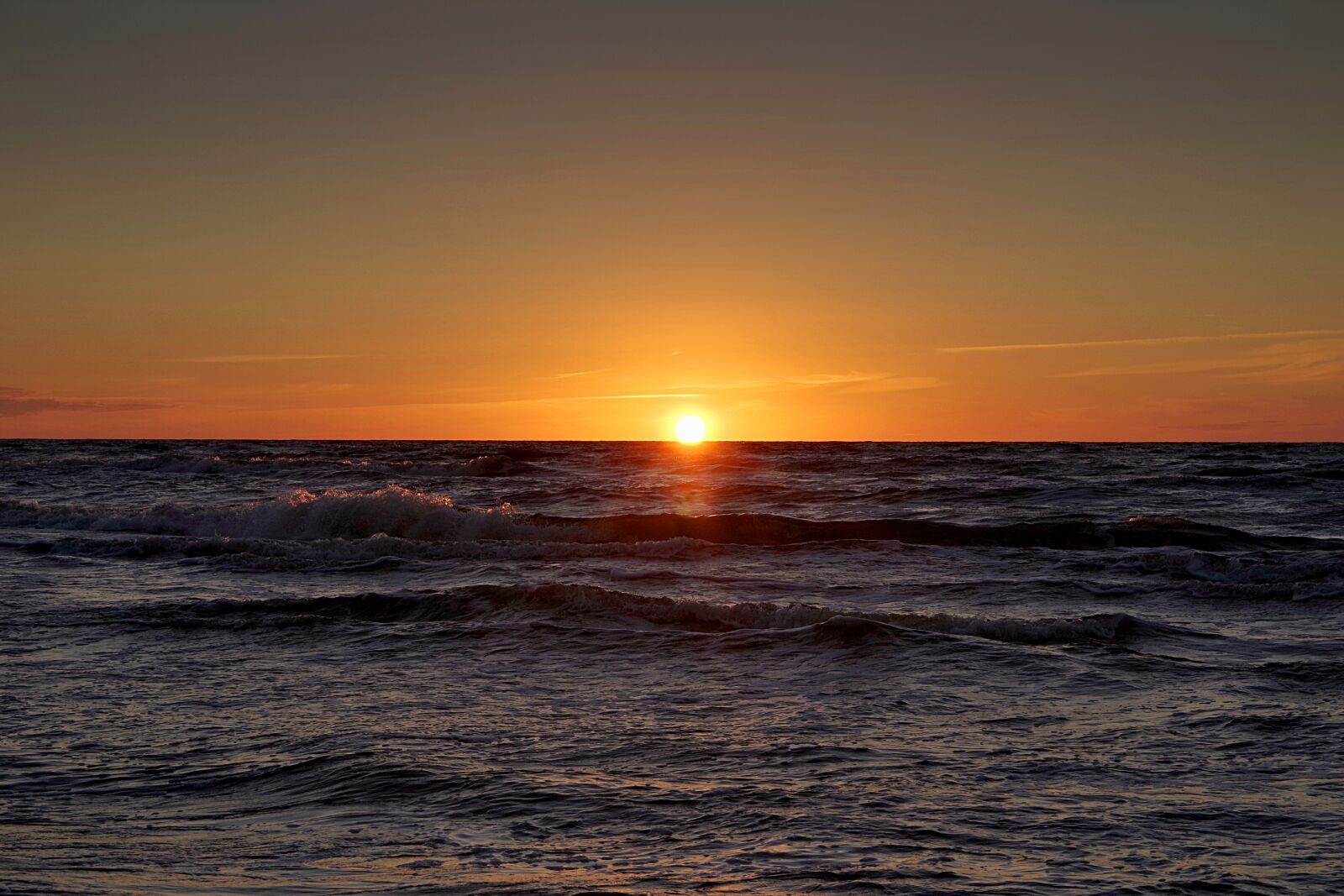 Pentax K-S2 sample photo. Sunset, sea, beach photography