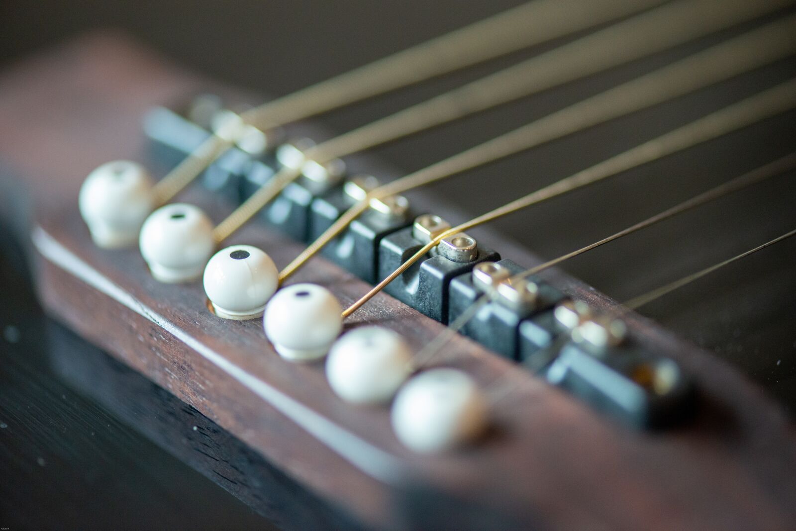 Nikon D800 sample photo. Macro, guitar, bridge photography