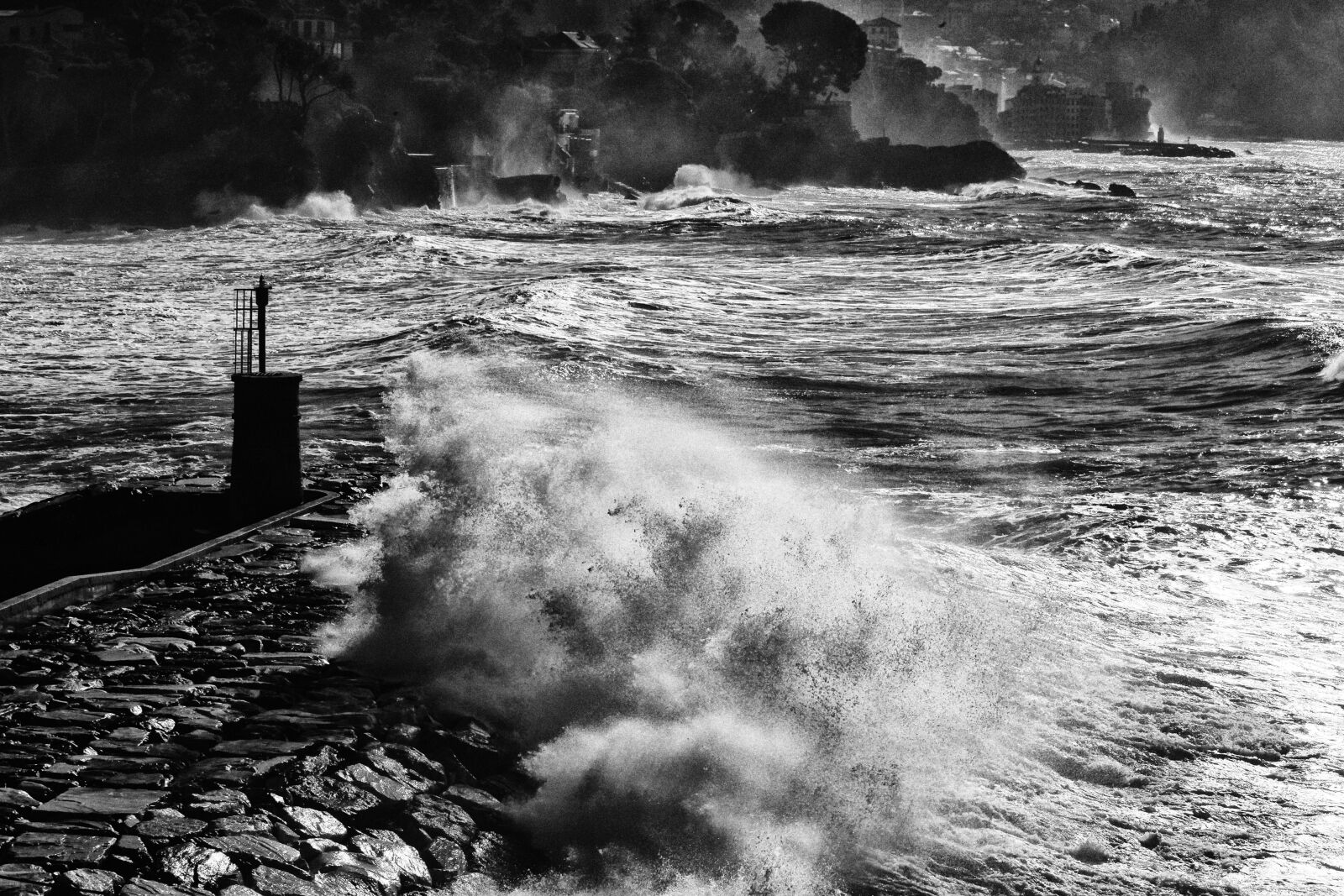 Canon EOS 5D Mark II sample photo. Sea storm, sea, waves photography