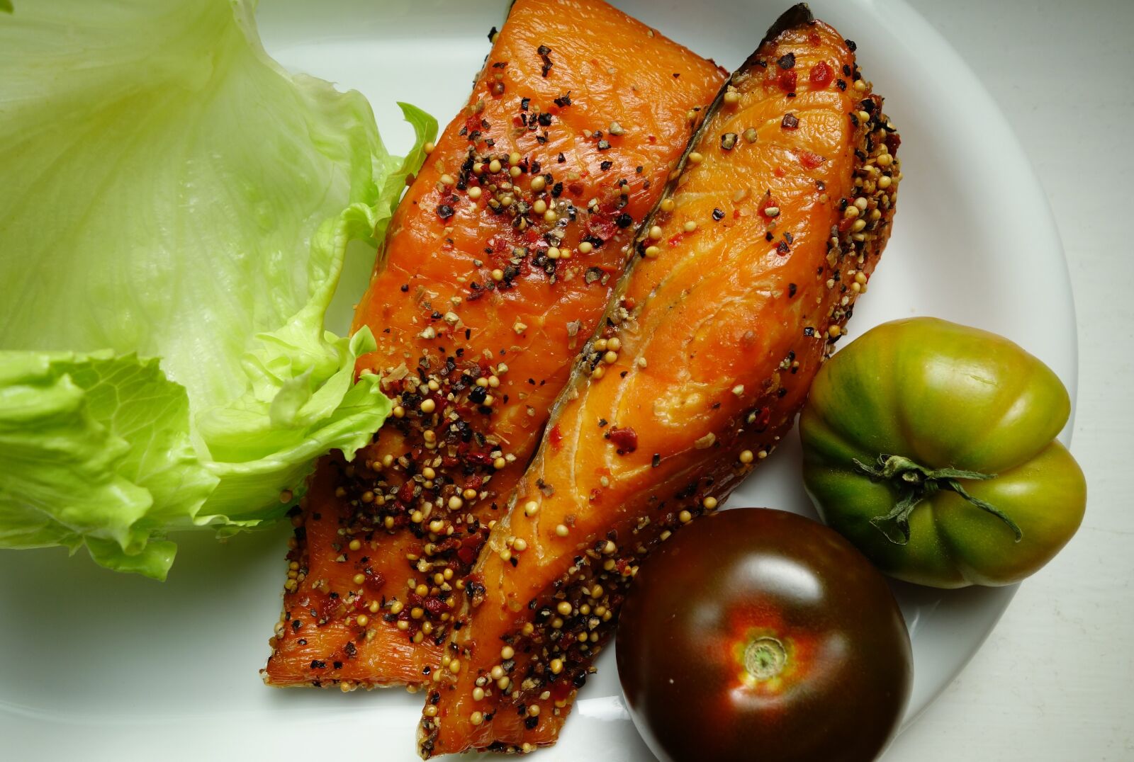 Sony Cyber-shot DSC-RX100 II sample photo. Salmon, smoked salmon, fish photography