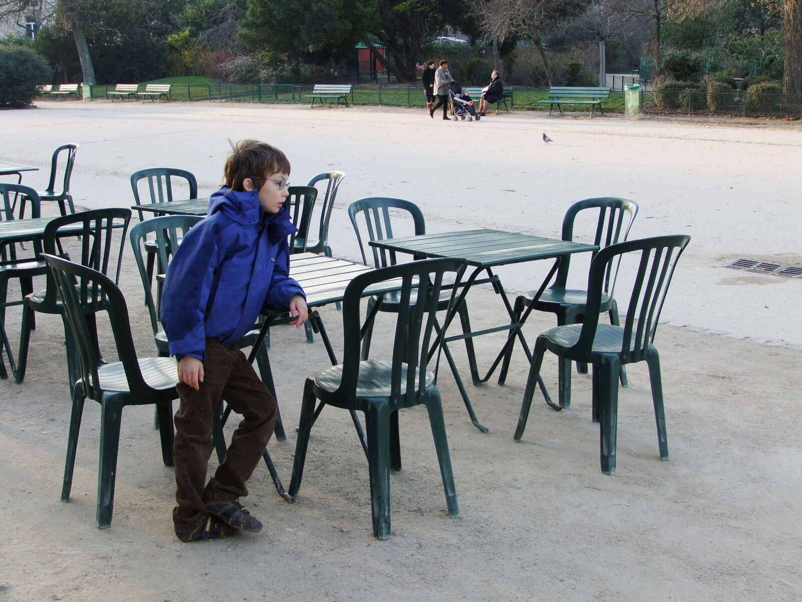 FujiFilm FinePix F70EXR (FinePix F75EXR) sample photo. Boy, with, blue, jacket photography