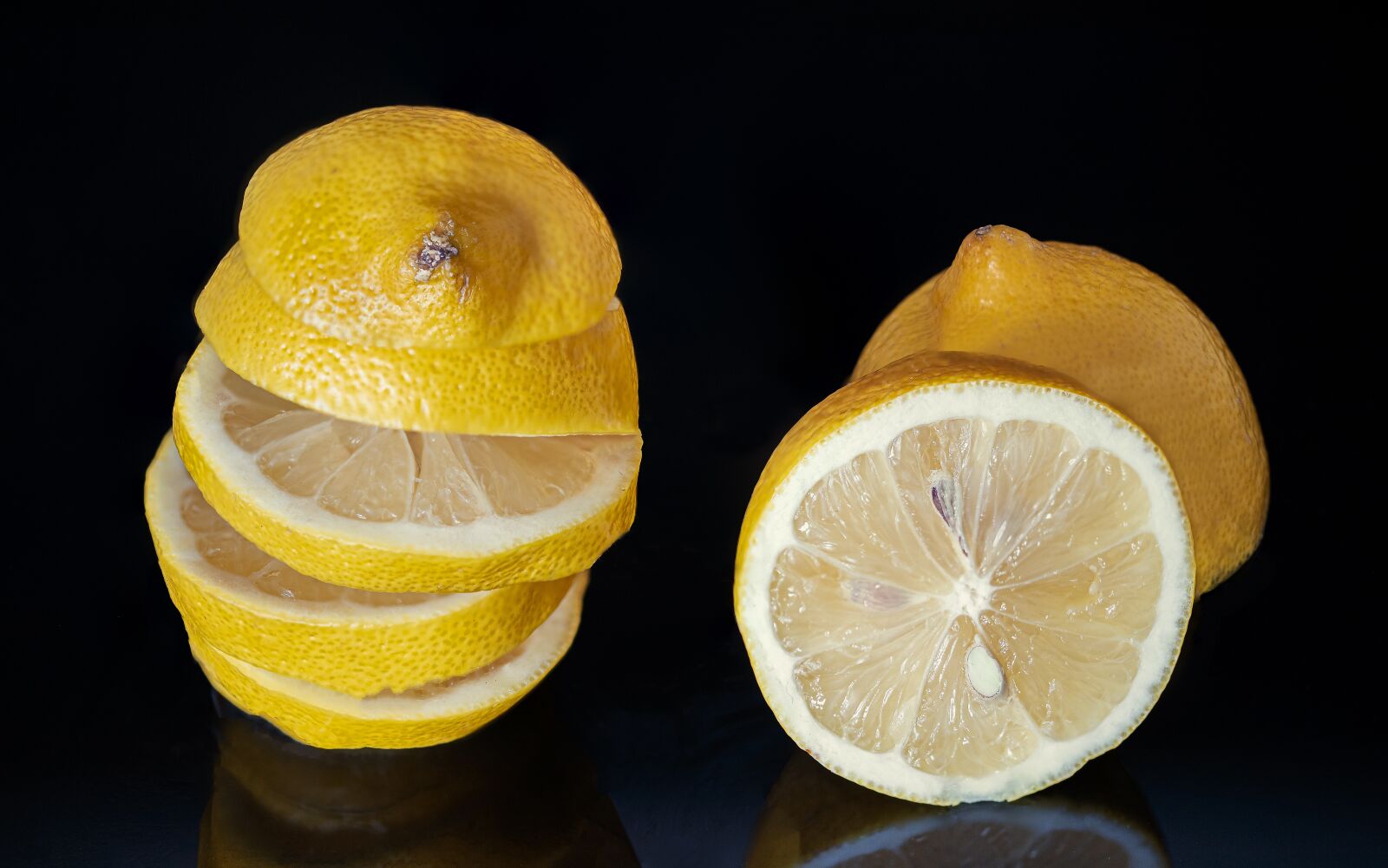 Canon EOS R sample photo. Lemons, lemon slices, fruit photography