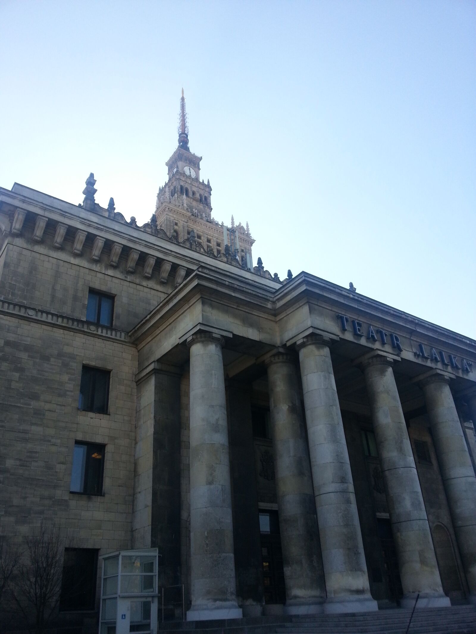 Samsung Galaxy Note2 sample photo. Palace, warsaw, poland photography