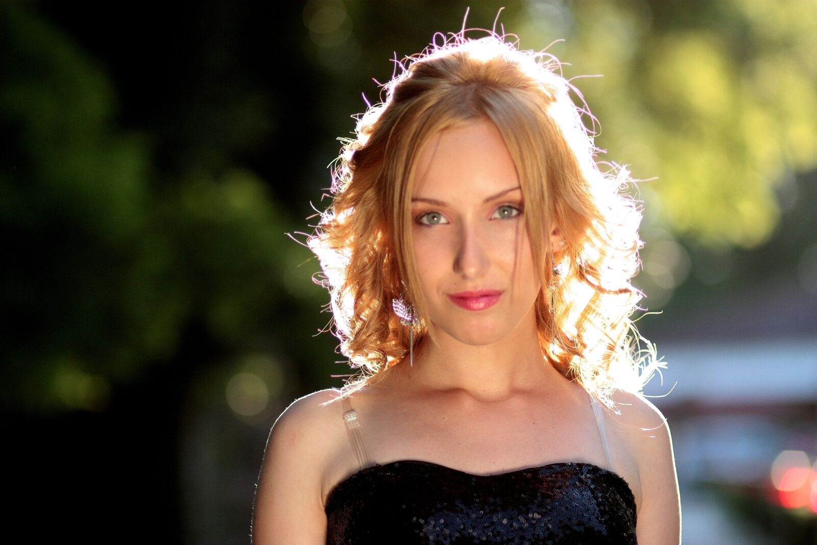 Canon EOS 450D (EOS Rebel XSi / EOS Kiss X2) sample photo. Girl, blonde, blue eyes photography