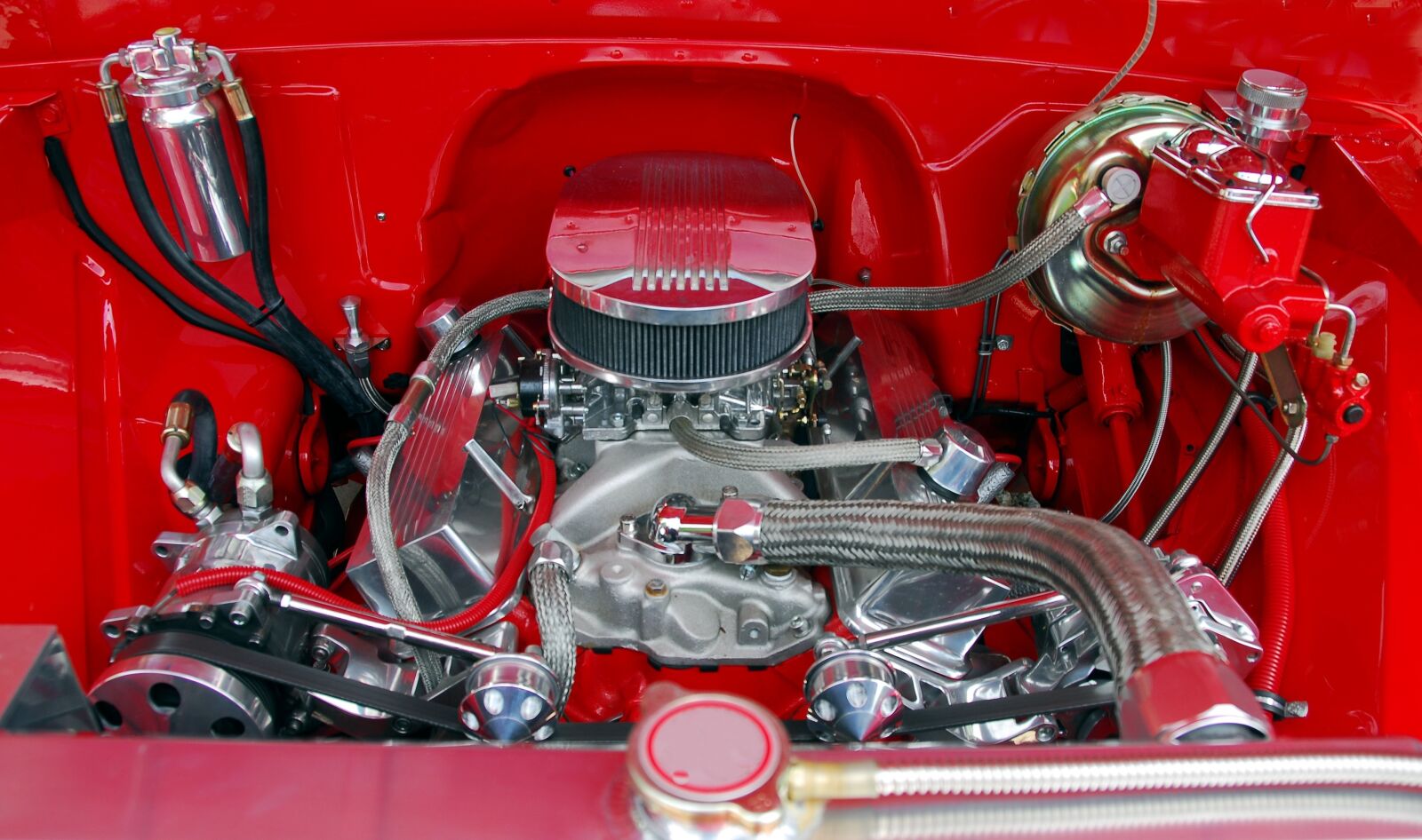 Nikon D200 sample photo. Car engine, restored, customized photography