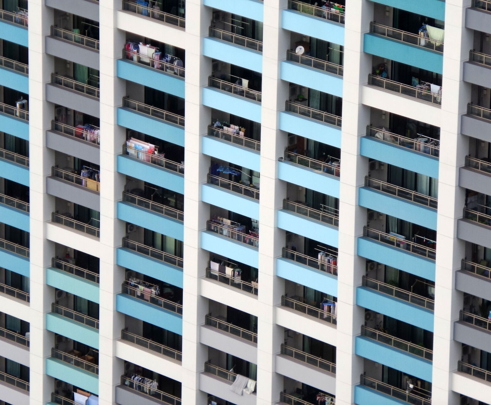 Samsung Galaxy K Zoom sample photo. Architecture, flats, pattern photography