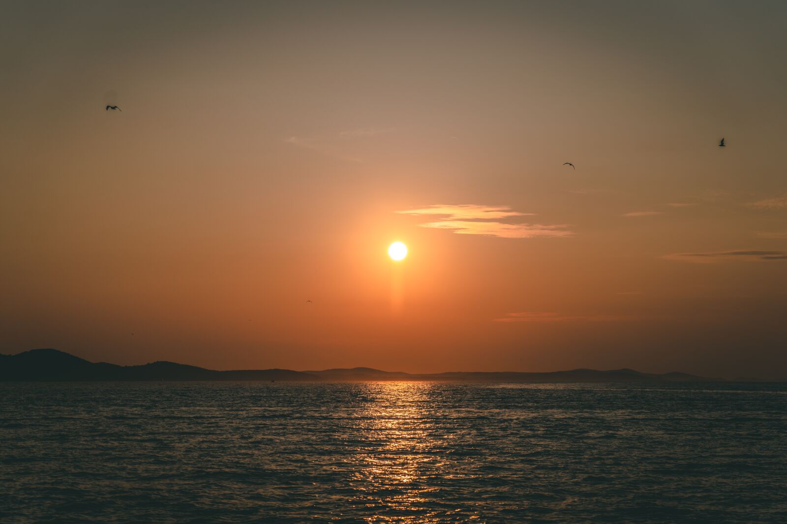 Sony a7R III sample photo. Sunset, zadar, croatia photography