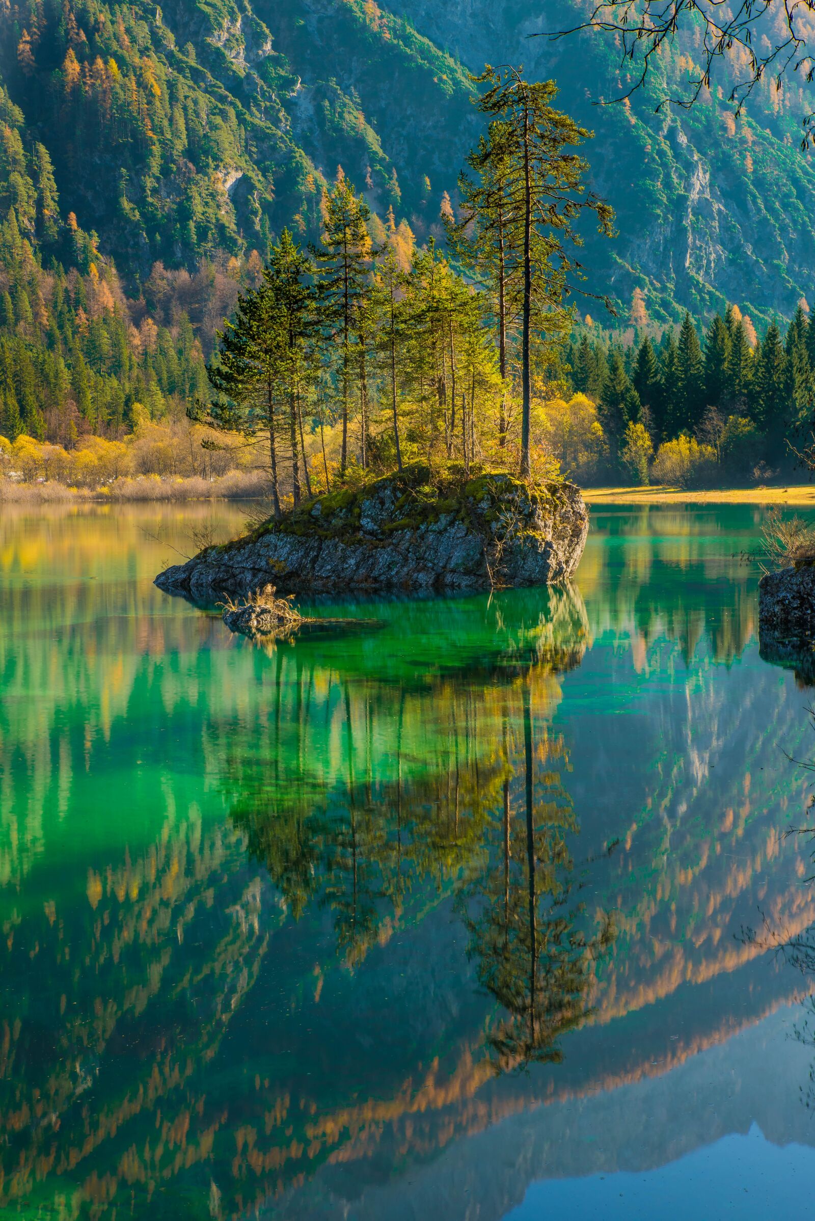 Tamron SP 24-70mm F2.8 Di VC USD sample photo. Lake, reflections, mountain photography