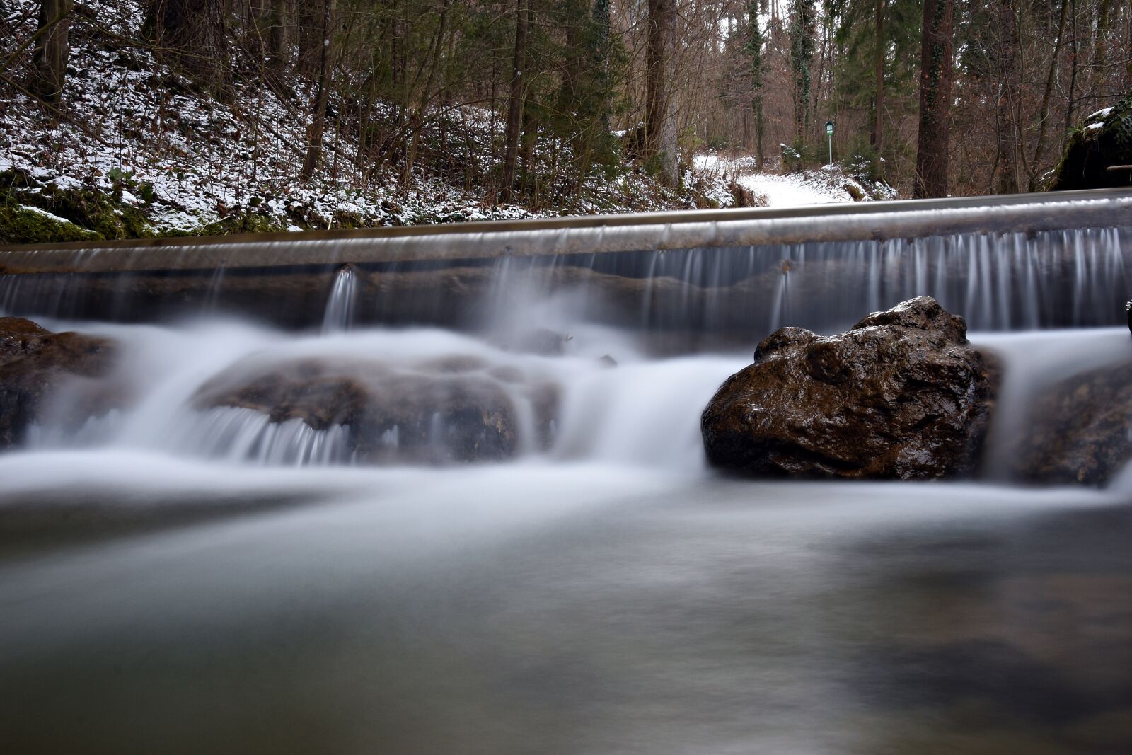 Nikon D3400 sample photo. Long exposure, water, river photography