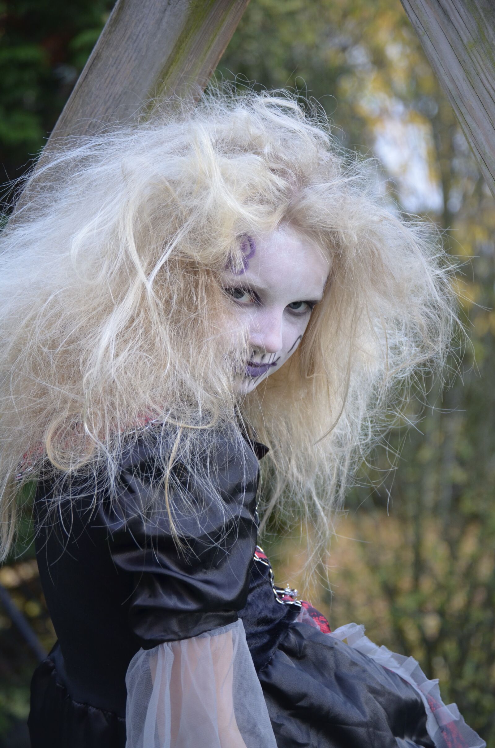 Nikon D5100 sample photo. Girl, blond, mane photography