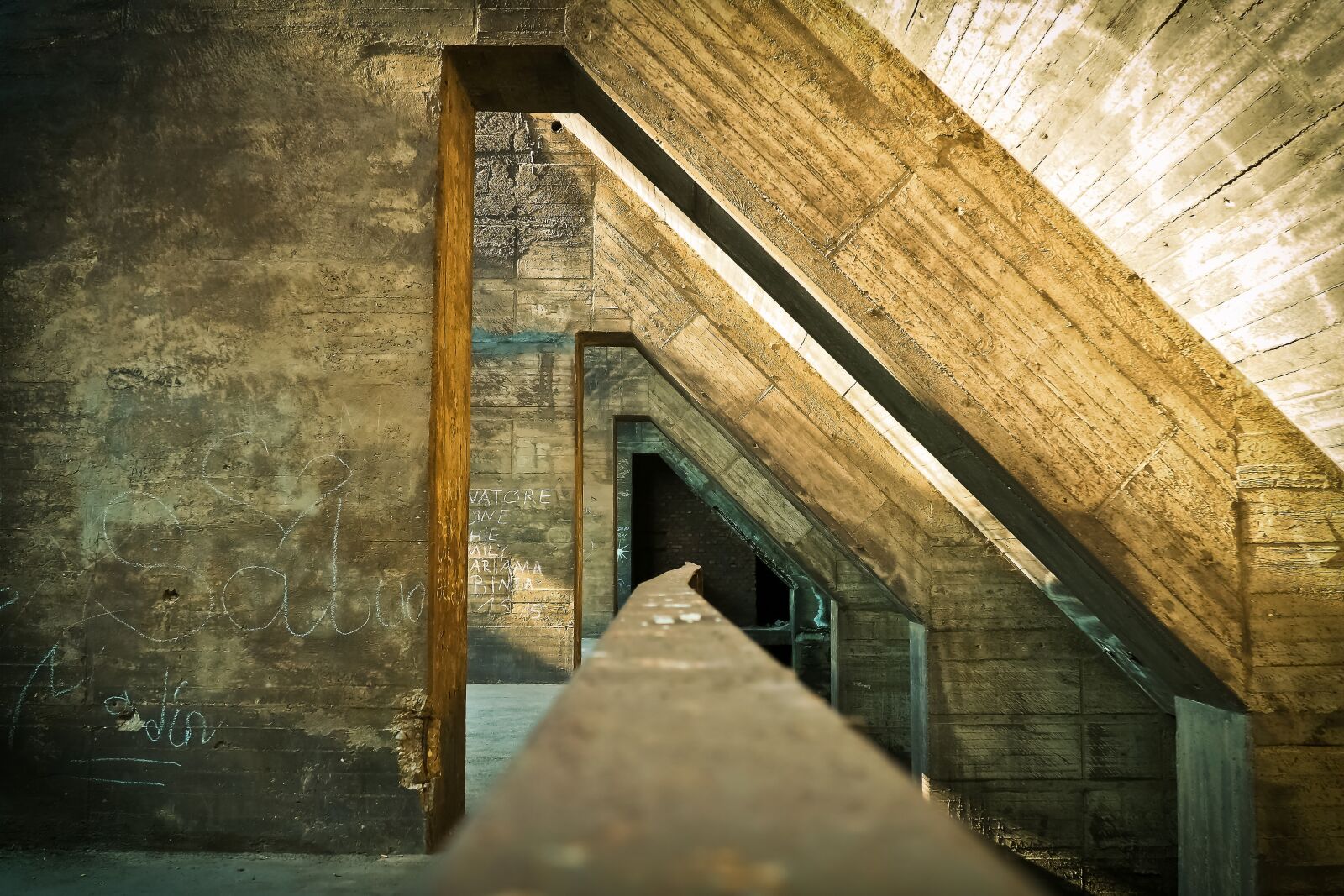 Olympus OM-D E-M10 sample photo. Architecture, concrete, building photography