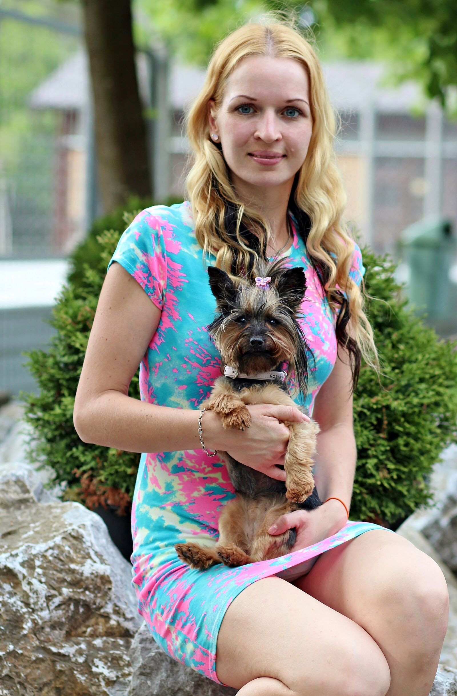 Canon EOS 600D (Rebel EOS T3i / EOS Kiss X5) sample photo. Yorkshire terrier, dog, friendship photography