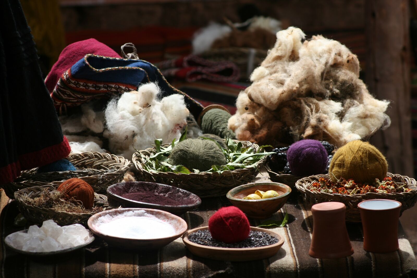 Canon EOS 350D (EOS Digital Rebel XT / EOS Kiss Digital N) sample photo. Fabric, color, wool photography