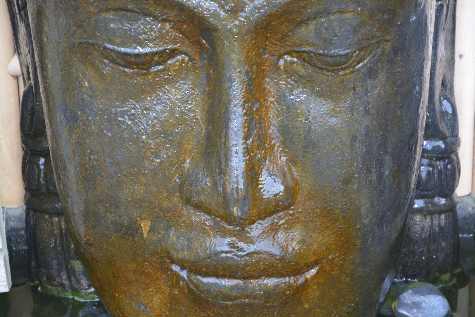 Nikon D5200 sample photo. Face, head, buddha photography