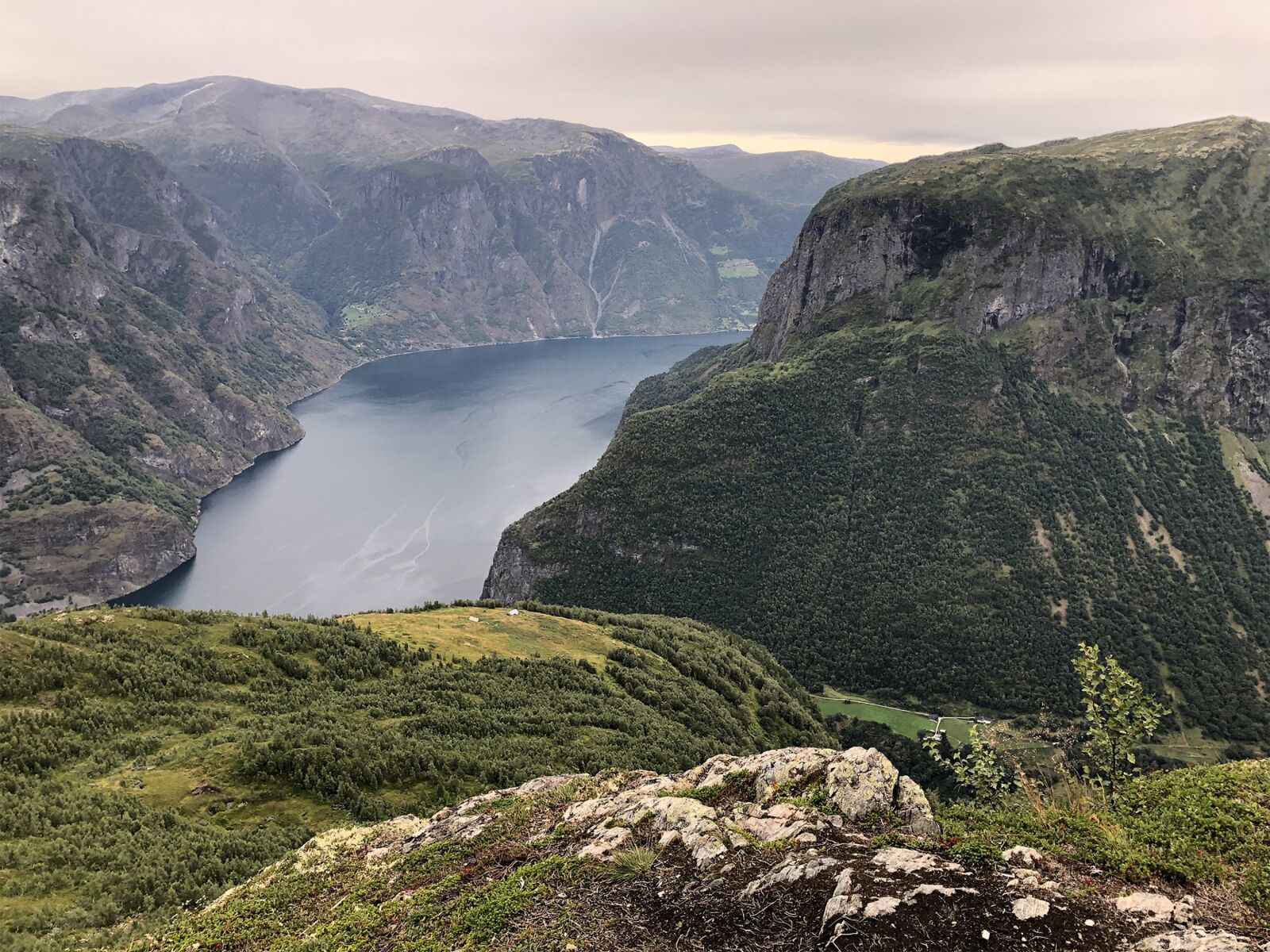 iPhone 8 Plus back dual camera 3.99mm f/1.8 sample photo. Norway, fjord, undredal photography