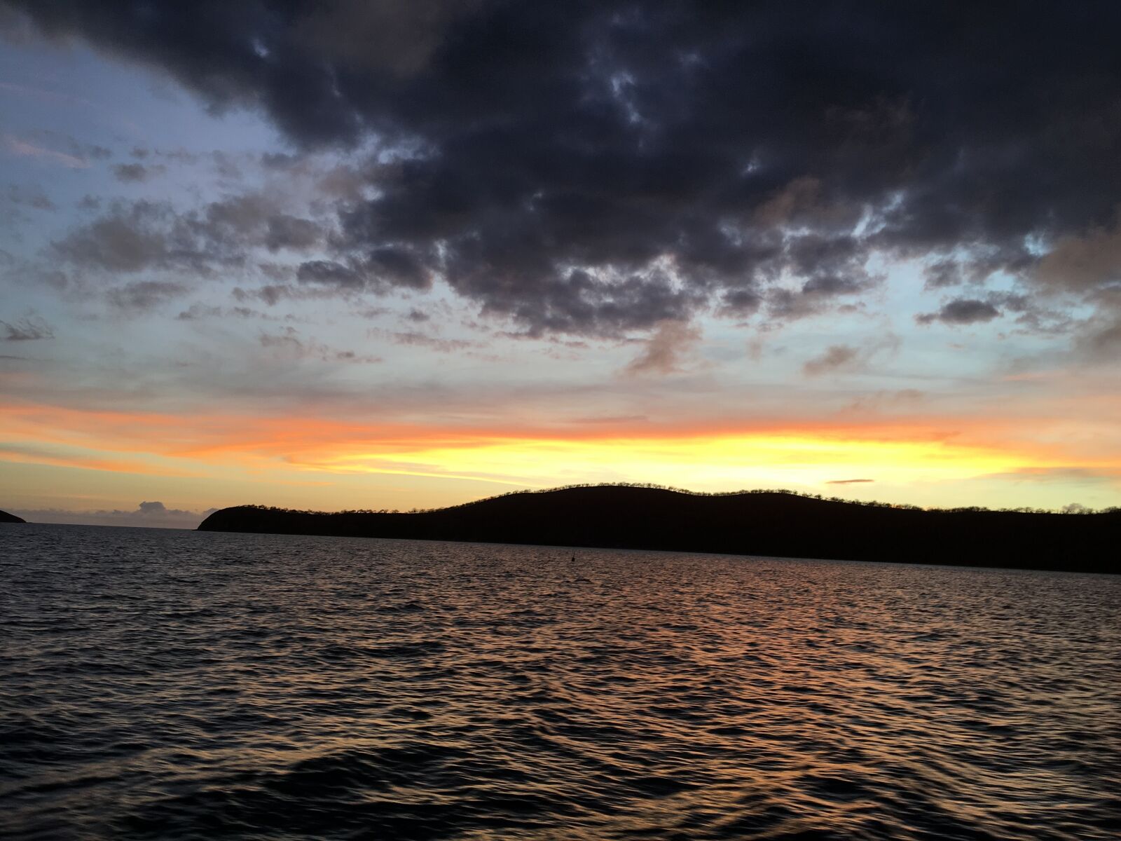 Apple iPhone 6s sample photo. Evening, sea, skyline, sunset photography