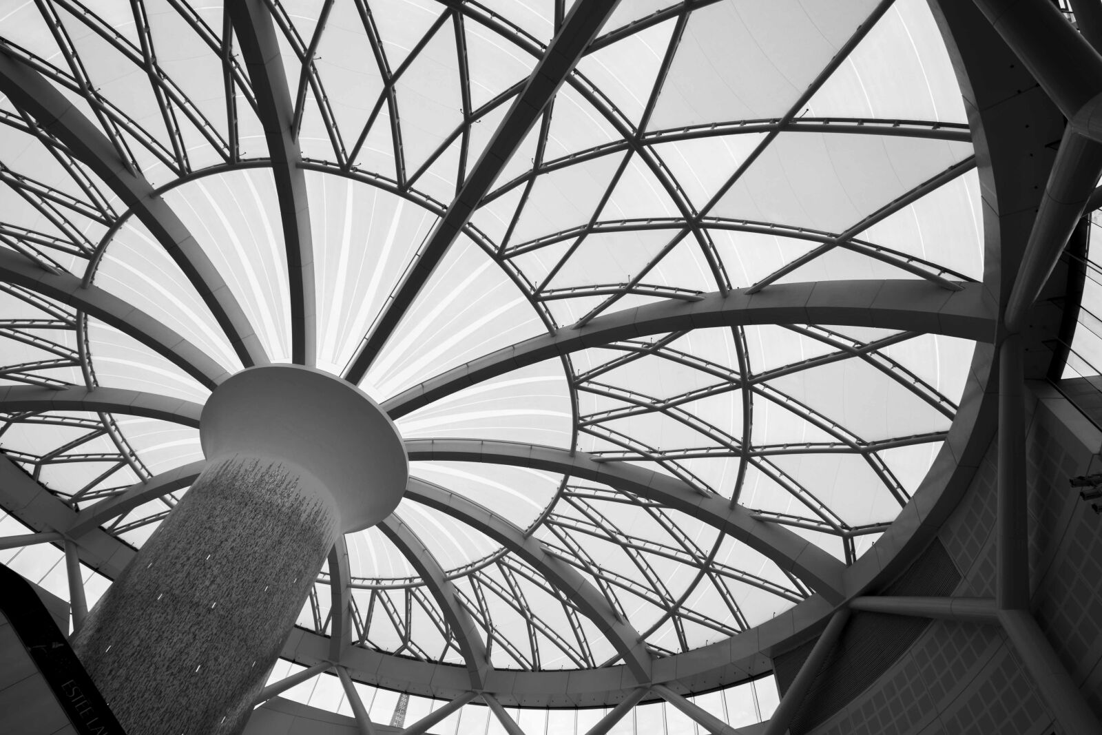Canon EF-S 10-22mm F3.5-4.5 USM sample photo. Architecture, ceiling, modern photography