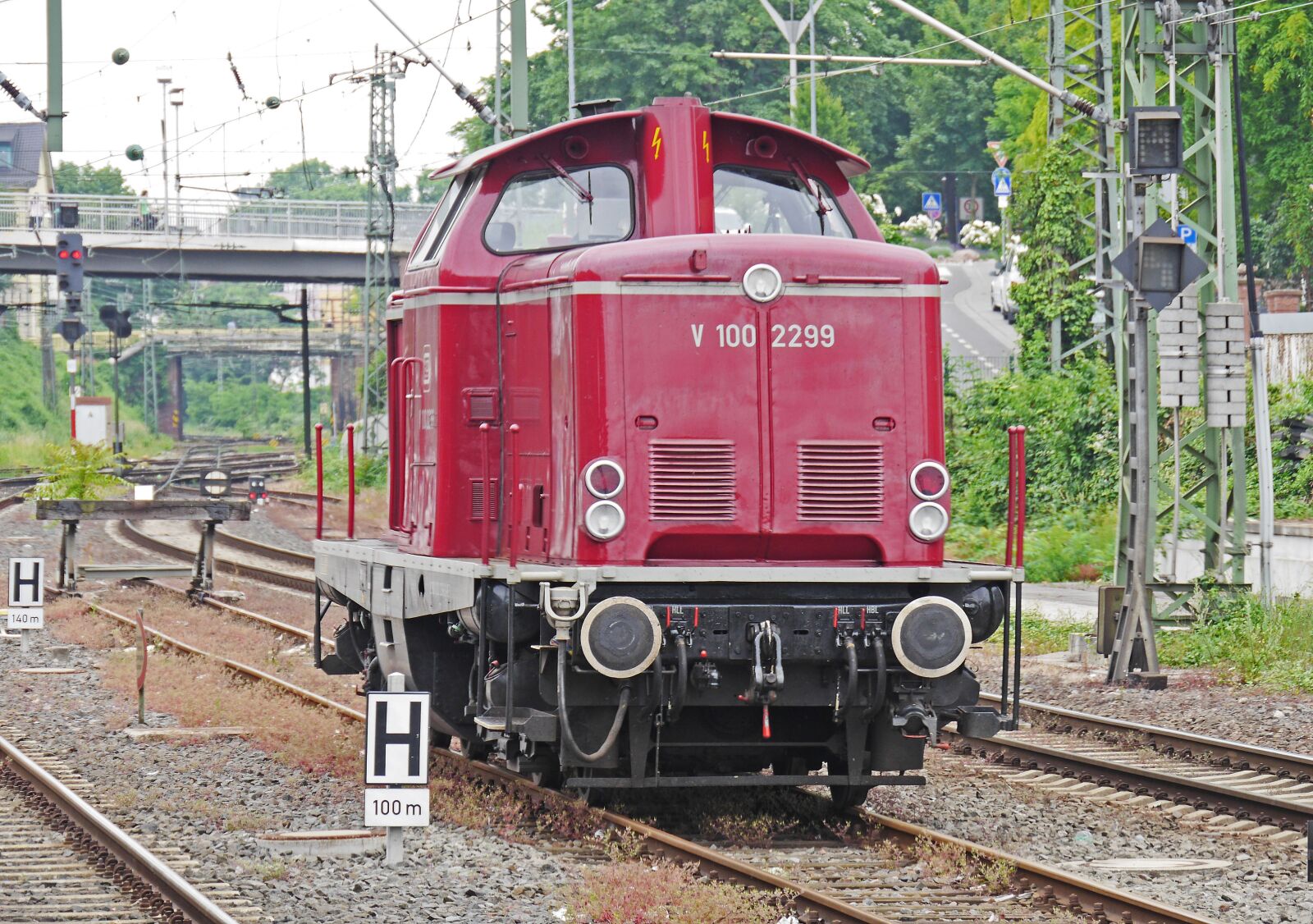 Panasonic Lumix DMC-GH3 sample photo. Diesel locomotive, classic, v100 photography