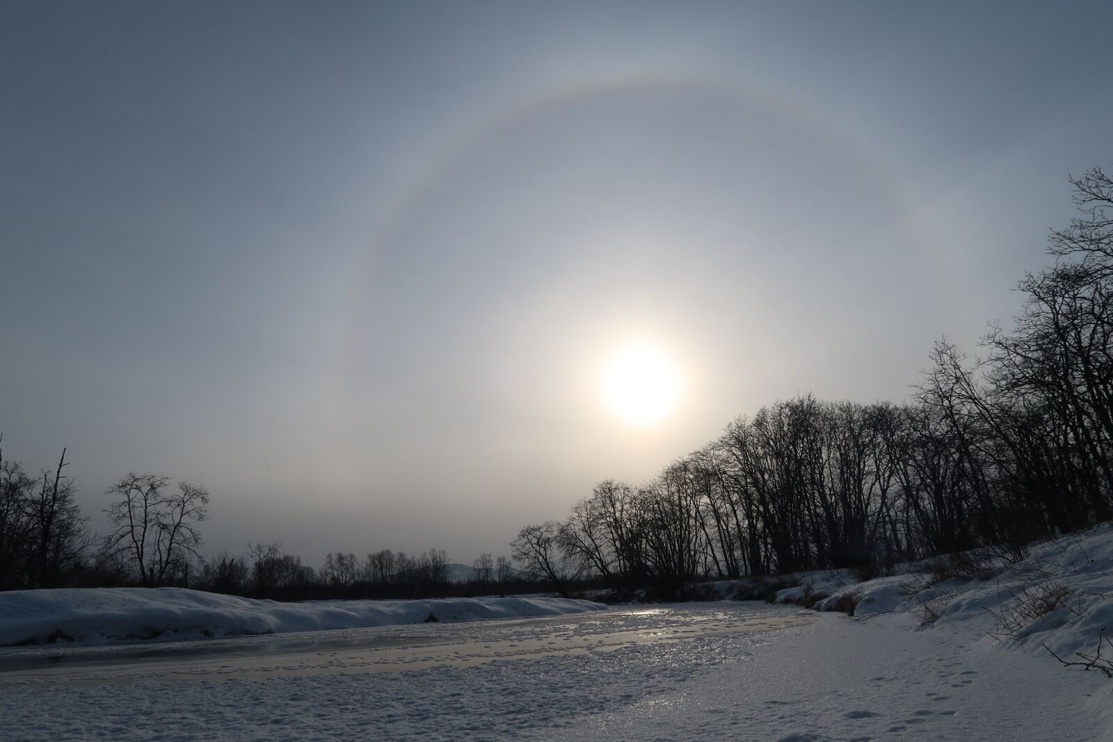 Canon PowerShot G7 X Mark II sample photo. Sunshine, halo, rainbow photography