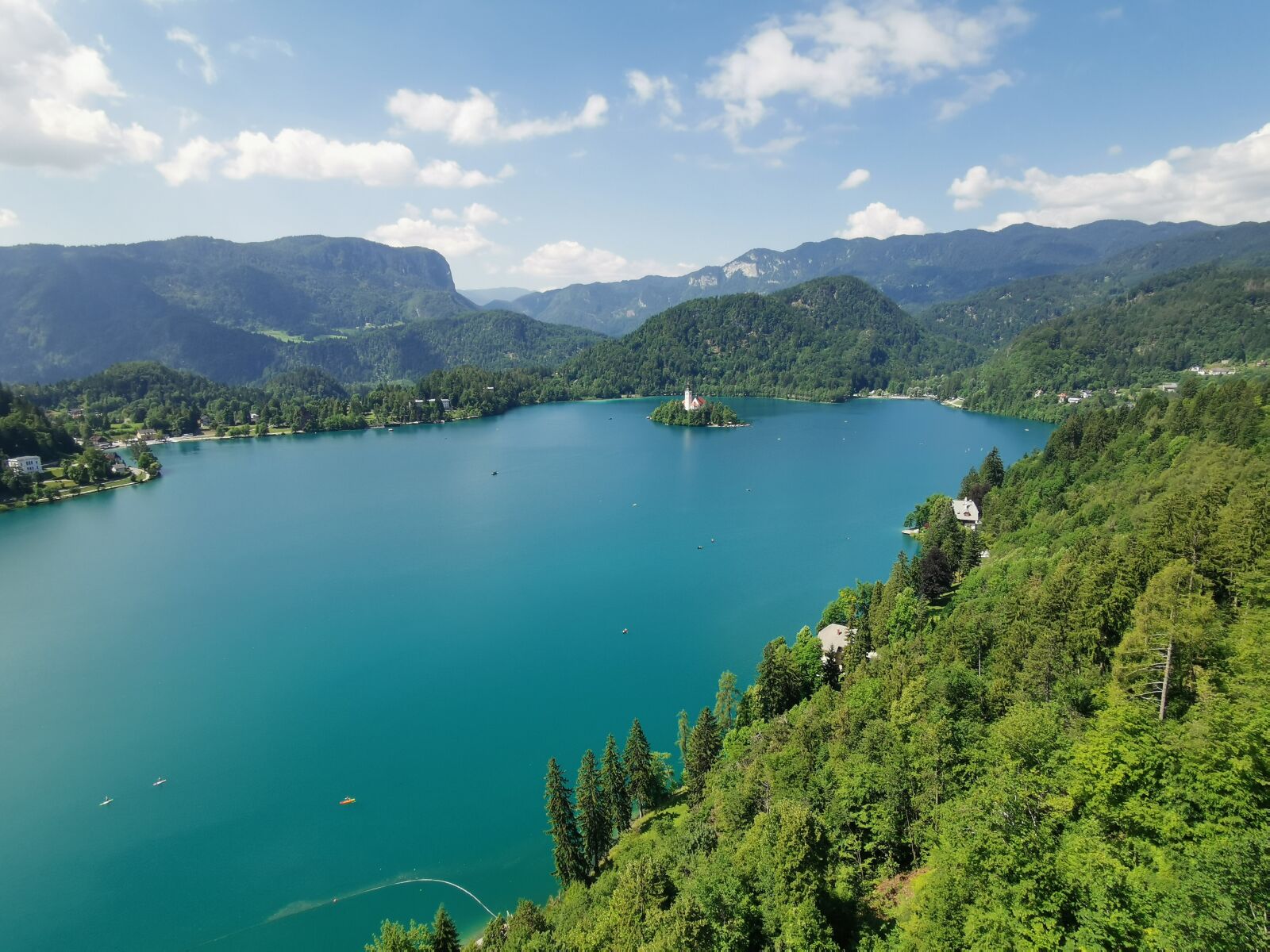 HUAWEI LYA-L29 sample photo. Bled, lake, slovenia photography