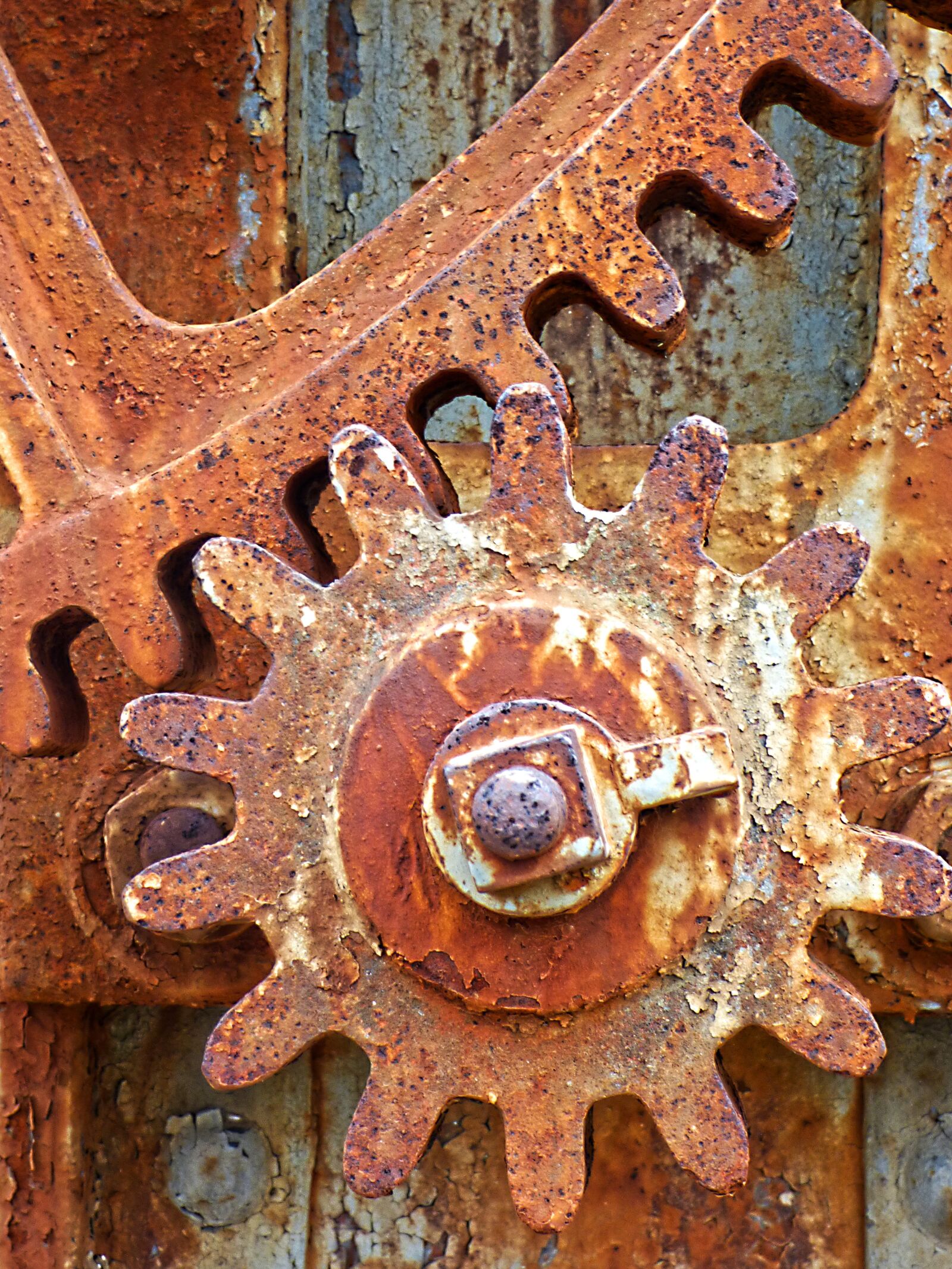 Panasonic Lumix DMC-FZ70 sample photo. Mechanism, detail, background photography