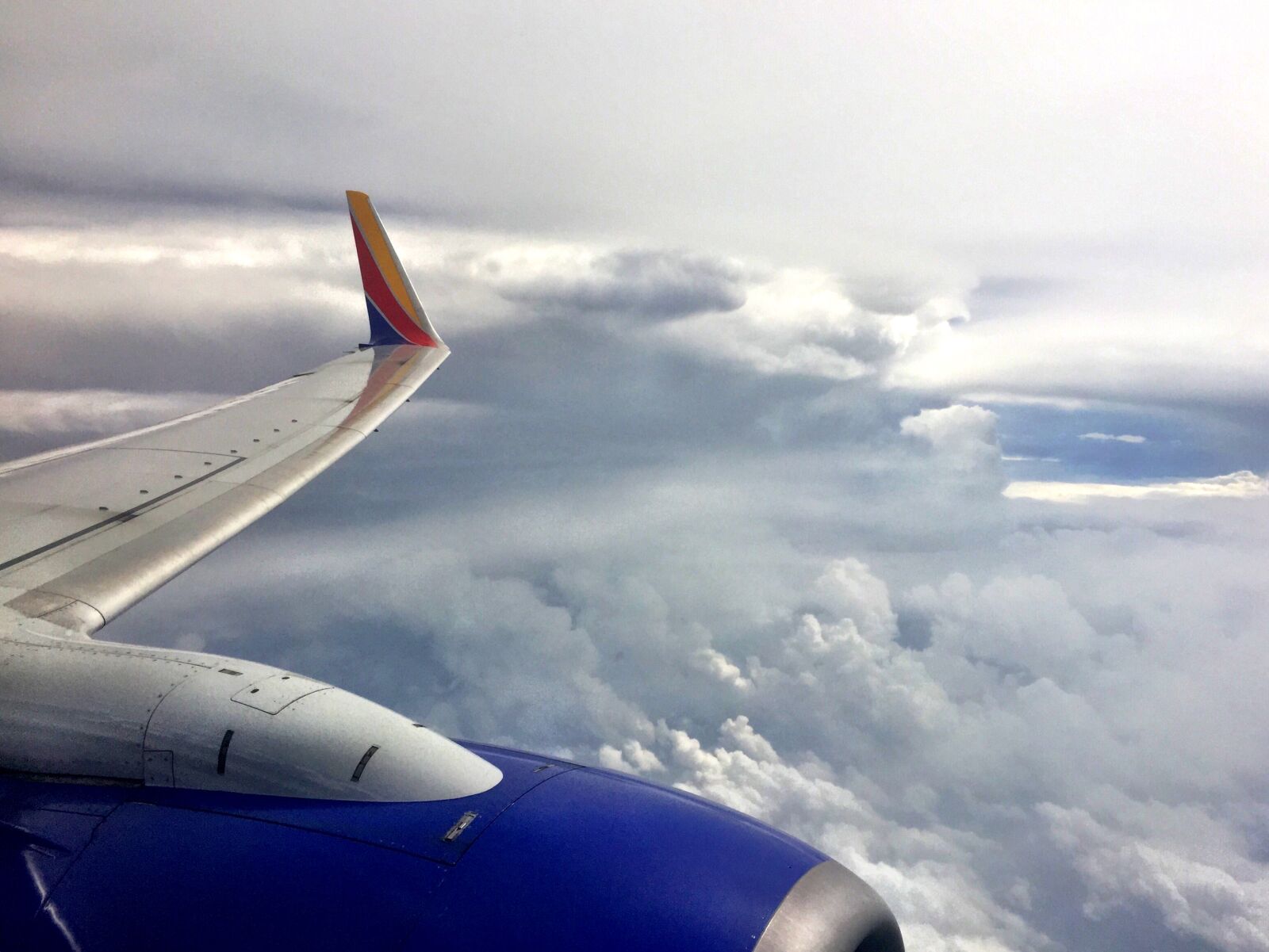 Apple iPhone 6 sample photo. Airplane, sky photography