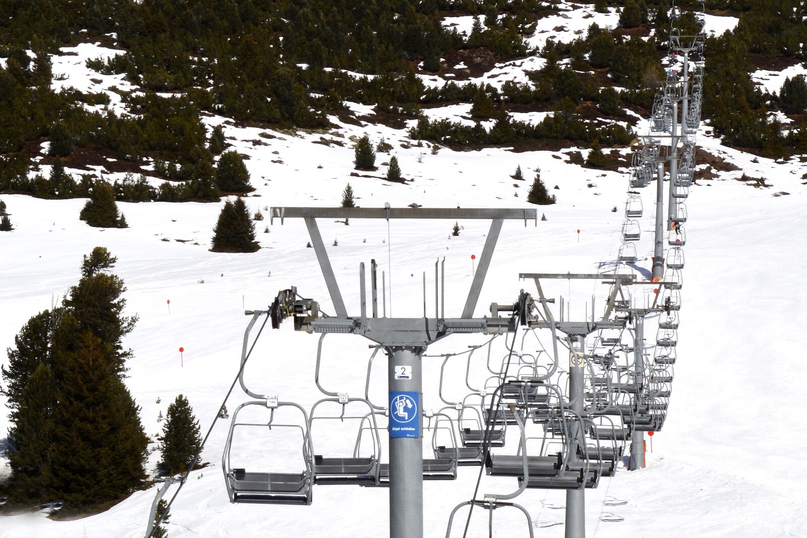 Nikon D7100 sample photo. Chairlift, means of transport photography