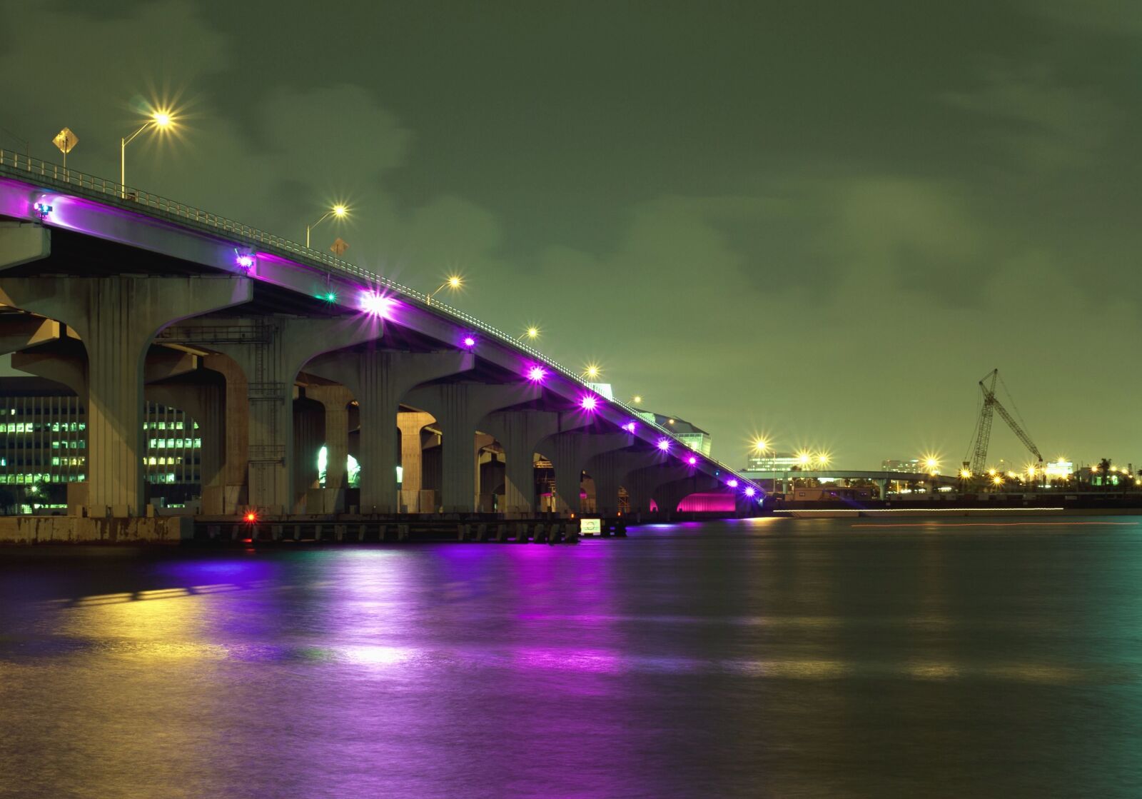 Nikon D3000 sample photo. Bridge, crane, river, water photography
