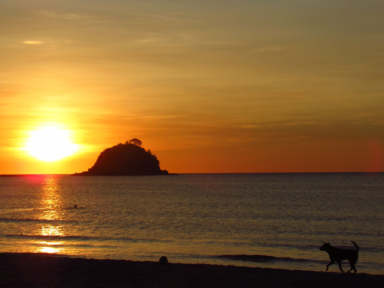 Canon PowerShot SX530 HS sample photo. Sunset, beach, island photography