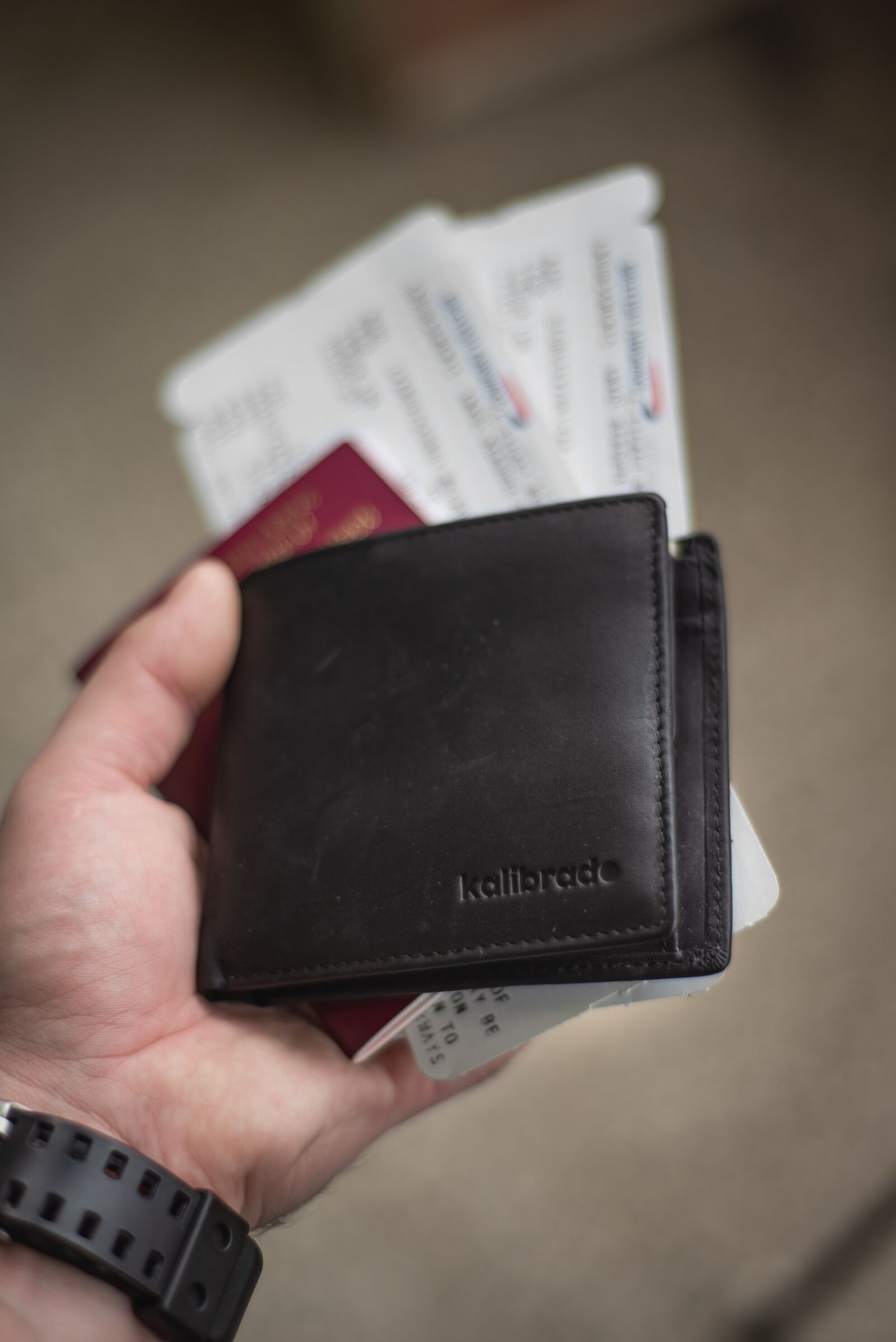 Nikon D610 sample photo. Wallet, travel, stylish wallet photography
