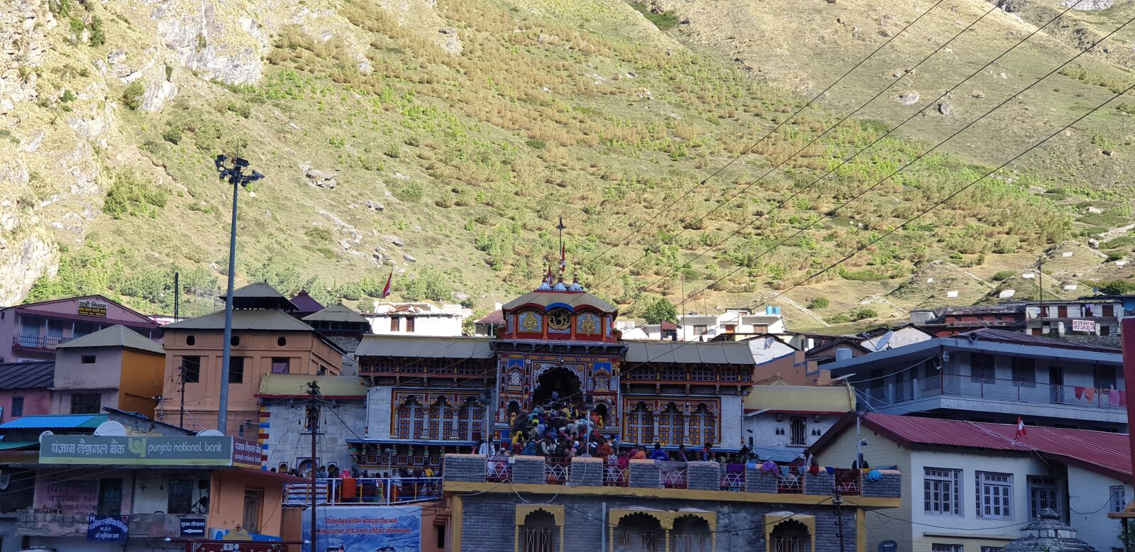 Samsung SM-G965F sample photo. Badrinath mandir, badrinath temple photography