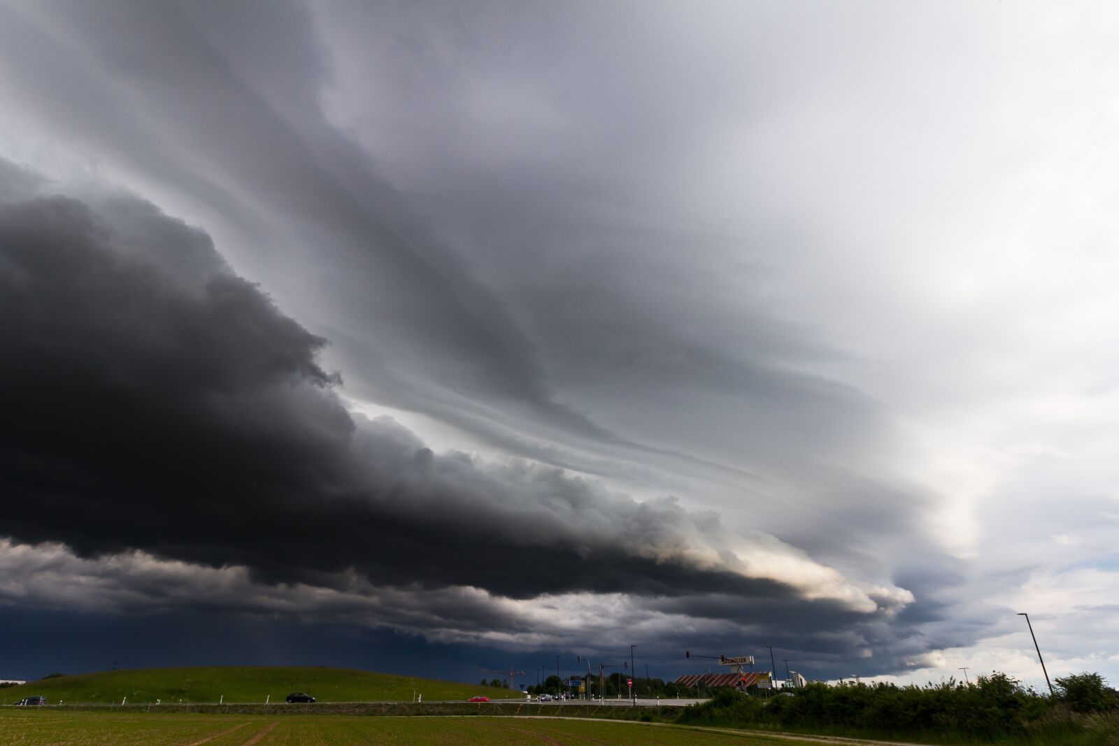 Canon EOS 60D sample photo. Thunderstorm, storm, shelf cloud photography