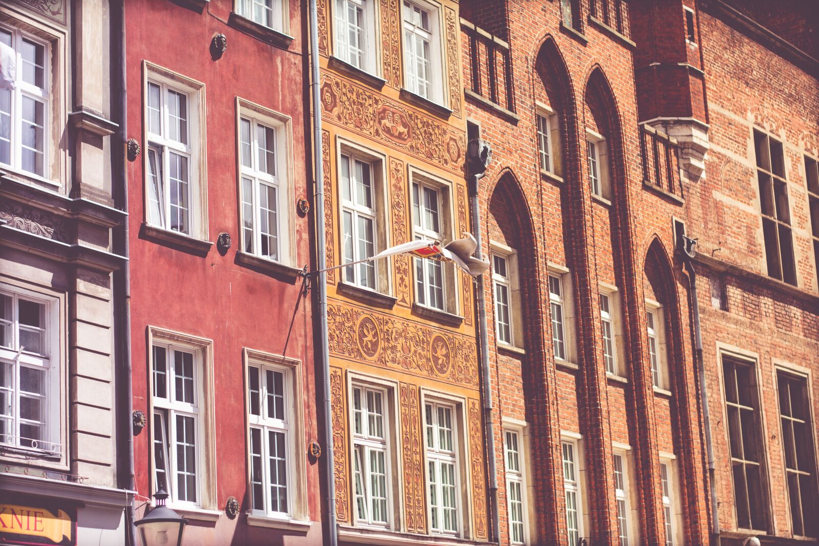Nikon D5200 sample photo. Gdańsk, tour, townhouses photography
